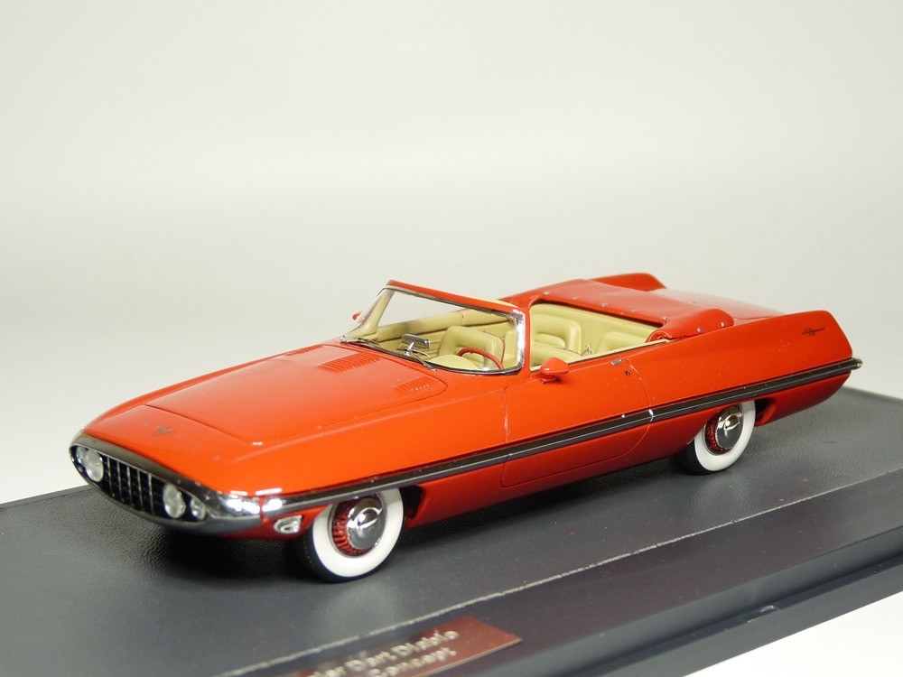 Matrix MX40303-031 1/43 1957 Chrysler Dart Diablo Exner Ghia Resin Model Car