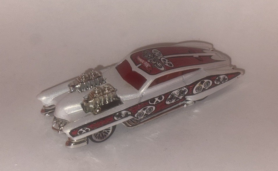 HOT WHEELS Loose Evil Twin (White Version)