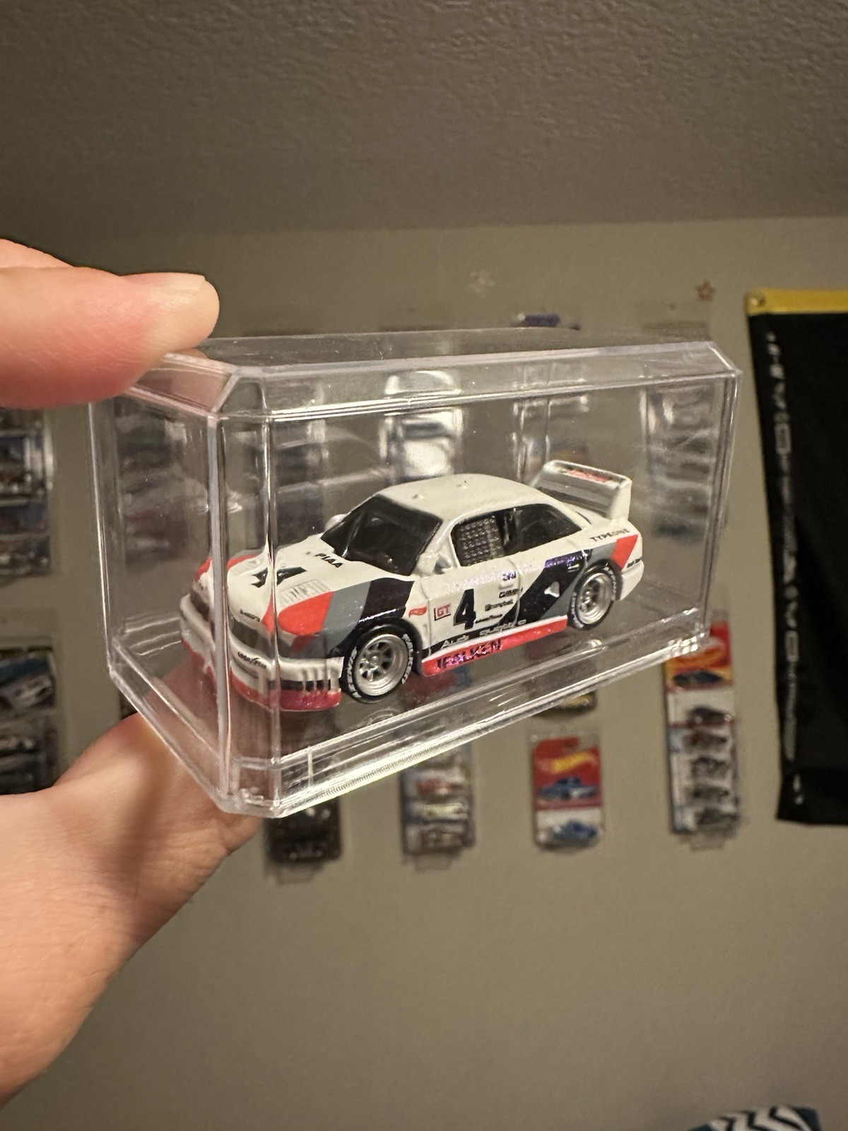 Hot Wheels Audi 90 quattro Custom Clear Coat Real Riders W/ Case