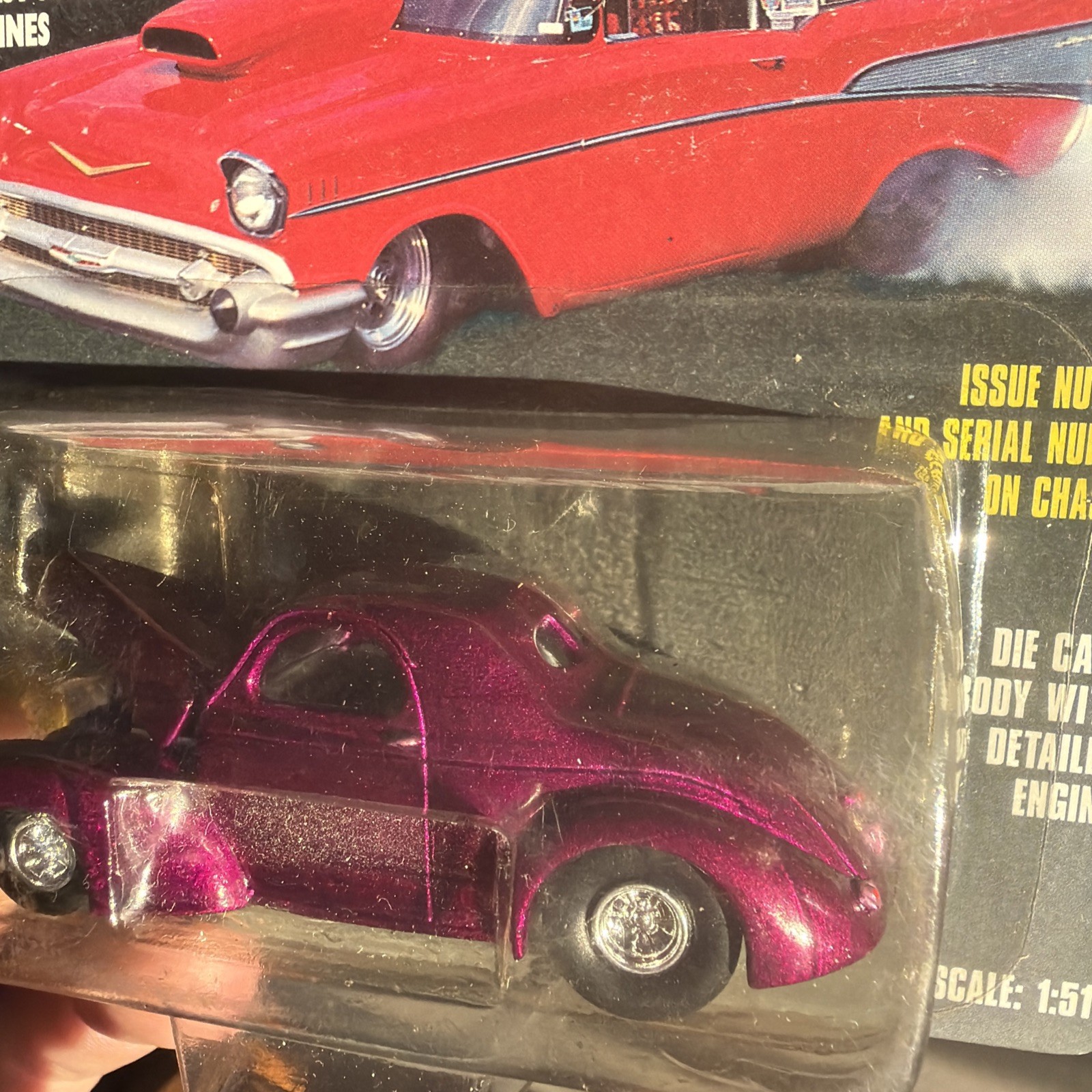 🚨1941🚨Willys Coupe Drag💪🏼Racing Series Hot Rod Magazine🔥1:51🚨Diecast