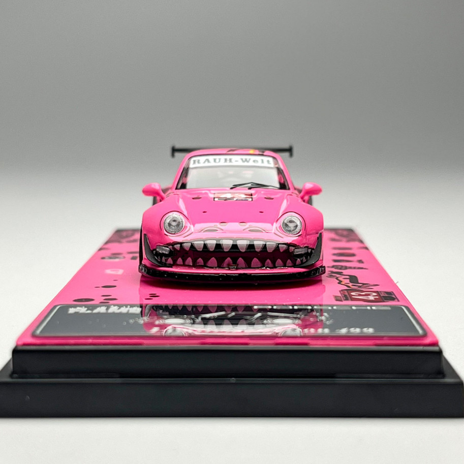 Flame 1:64 Scale Porsche RWB Modification 993 964 Alloy Diecast Model Car Gifts