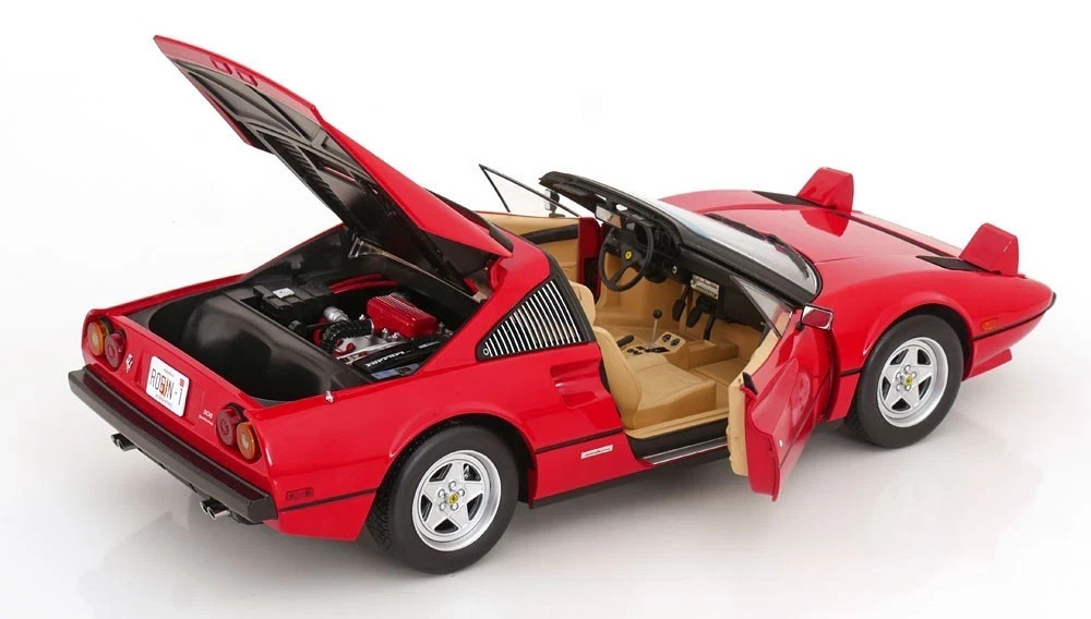 KK Scale Models 1982 Ferrari 308 GTS QV US-Version Red LARGE CAR 1:12*New!