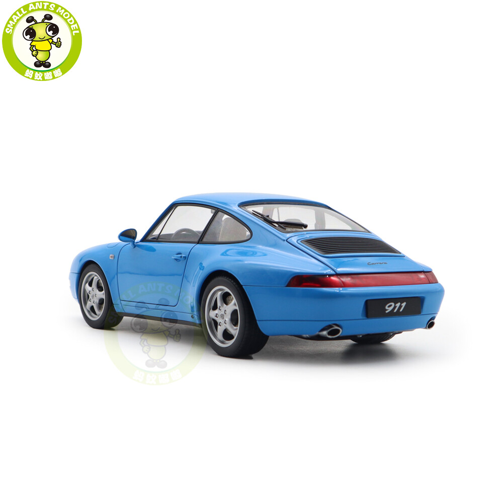 1/18 AUTOart 78133 Porsche 911 993 Carrera Blue Metallic Diecast Model Car