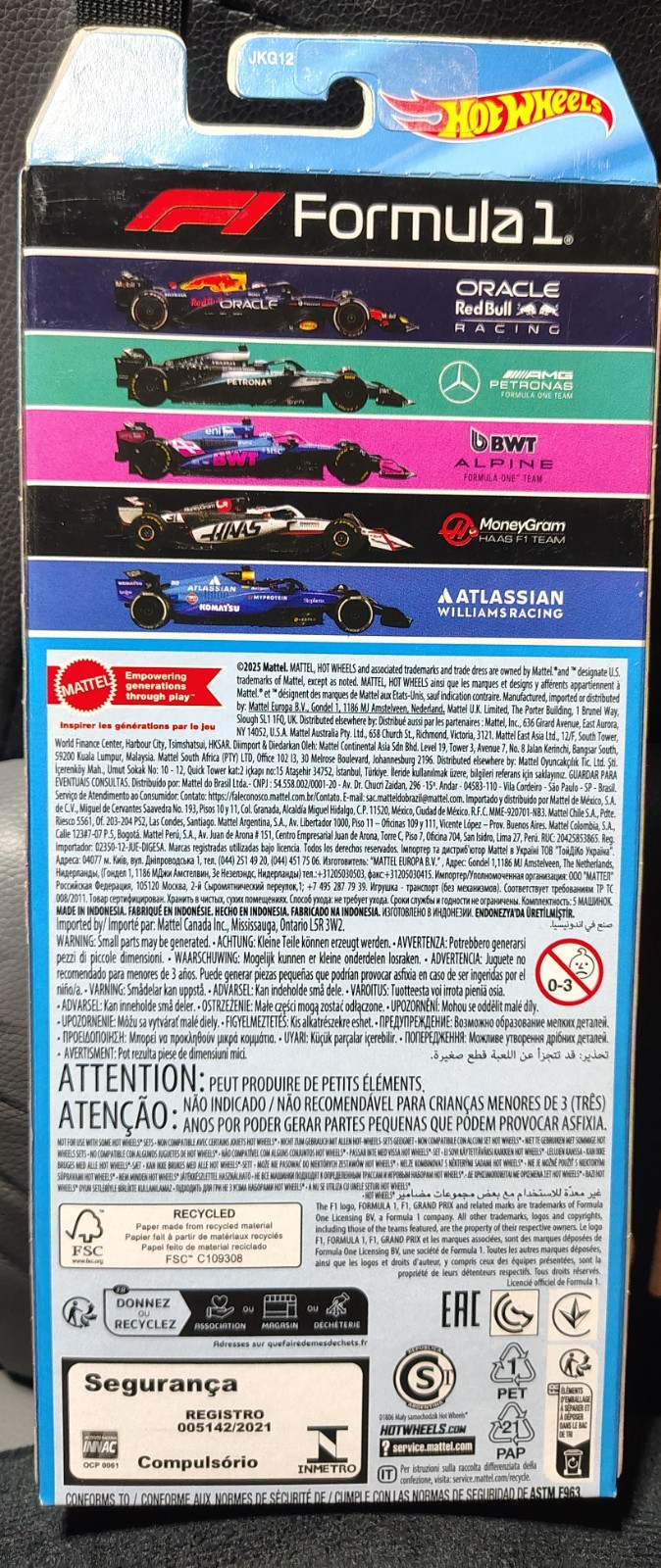 BNiB 2026 Hot Wheel 2 5-Packs HW Motor Show & Formula 1 & 1 World Race 3-pack 💥