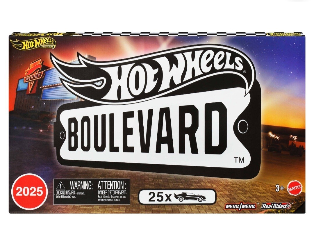 Hot Wheels 2025 Boulevard 25-Car Factory Set Premium Diecast (BRAND NEW)