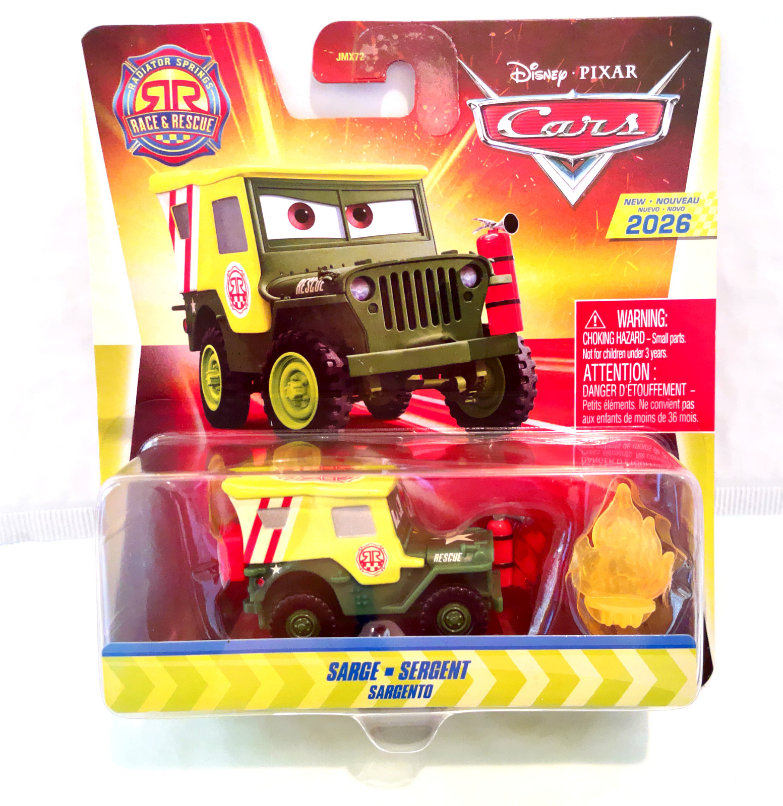 6 Disney Pixar Cars Race & Rescue Kathy Sarge Mater Sally Guido & Luigi McQueen