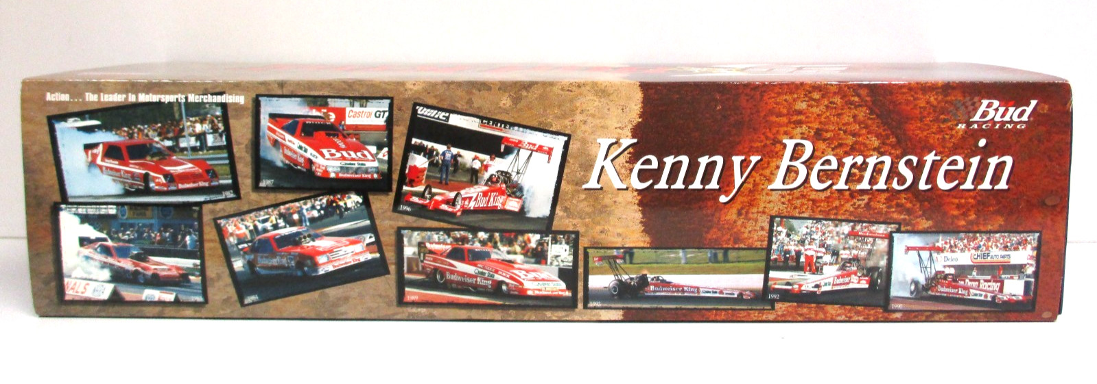 ACTION KENNY BERNSTEIN BUDWEISER KING 20TH ANNIVERSARY TOP FUEL DRAGSTER 1/24