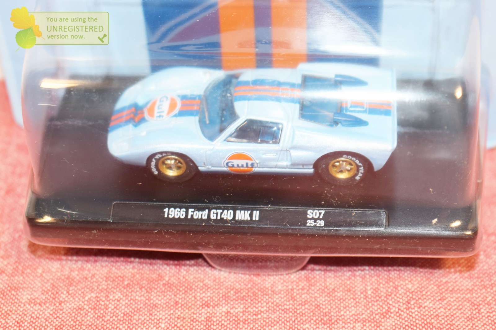 M2 Machines Gulf 1966 Ford GT40 MK II Die-cast 1:64