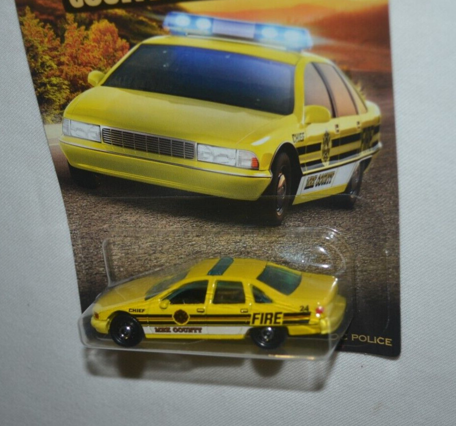 MATCHBOX 2023 MATCHBOX COUNTRY RESCUE – CHEVY CAPRICE CLASSIC POLICE FIRE CHIEF