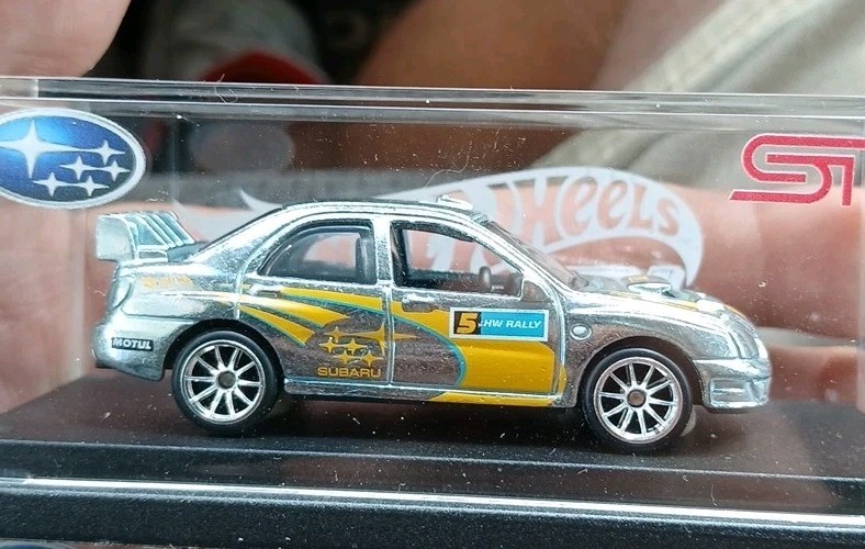 2026 Hot Wheels Factory Custom Zamac Super TH Subaru Impreza in Acrylic Case