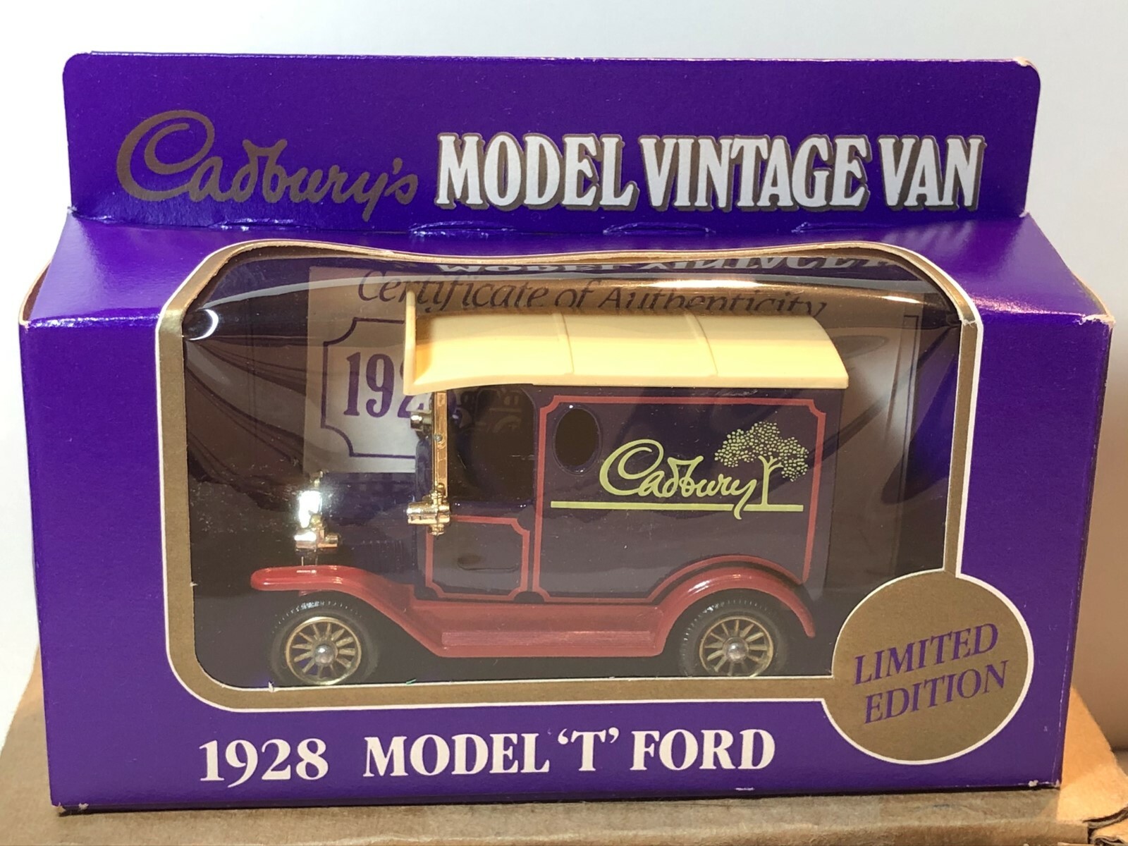 LLEDO DAYS GONE CADBURY 1928 MODEL T FORD VAN UNITED KINGDOM MAIL-IN PROMOTION
