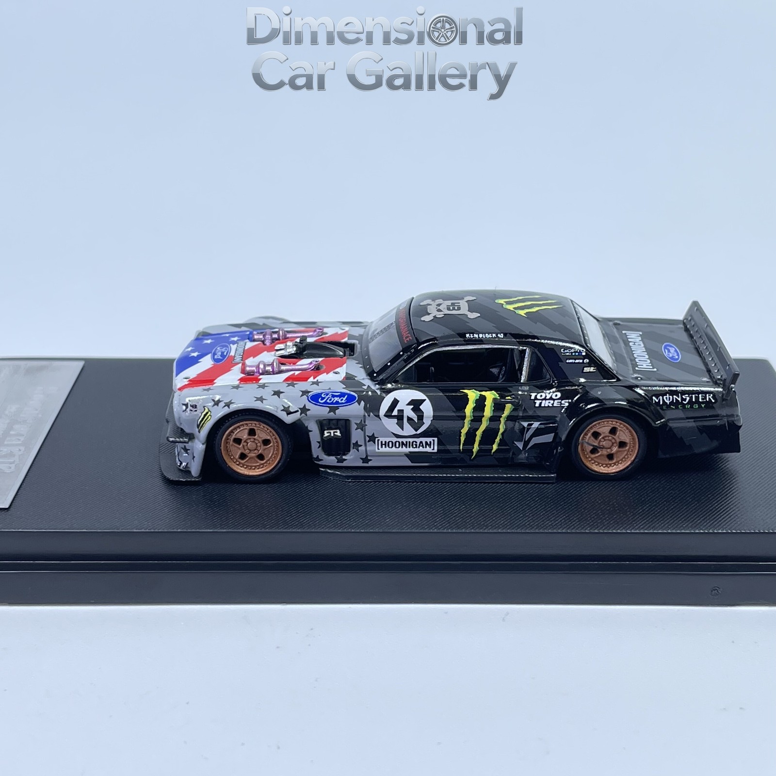 SW Ken Block Ford Mustang Magic Claw painted 1:64 alloy car model