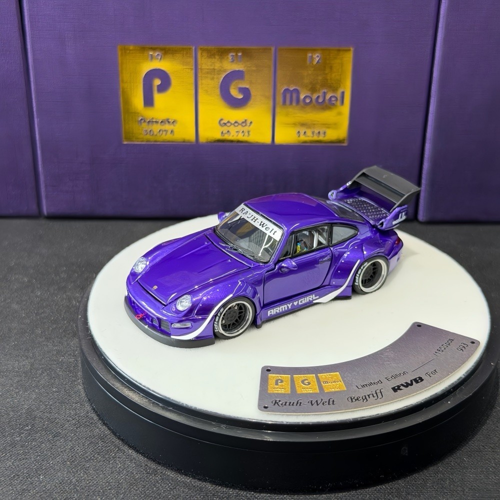 PGM 1:64 RWB 993 Metallic Purple Luxury Version