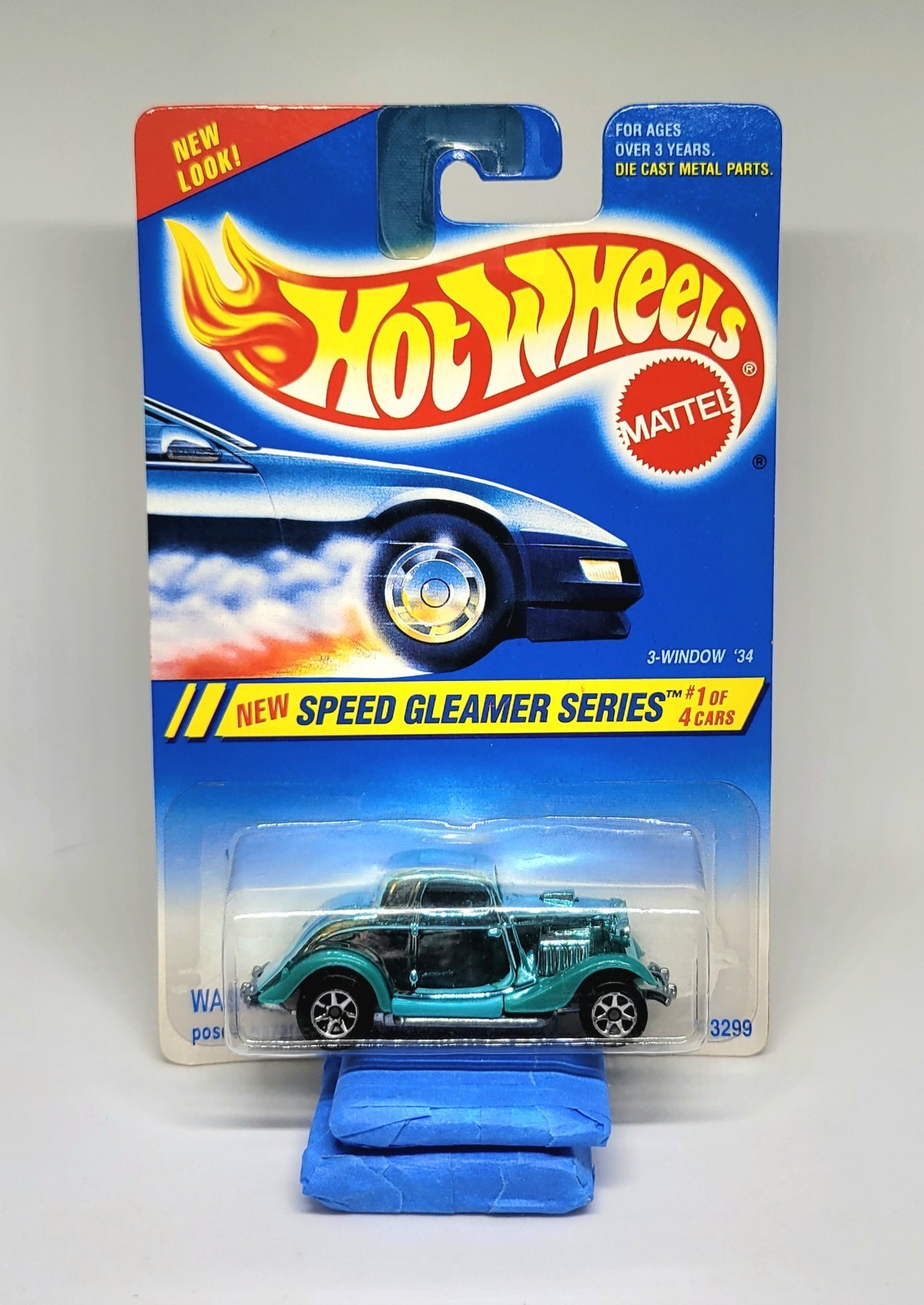 Hot Wheels 1995 Speed Gleamer Series #34 – 3 Window ’34 – Collector #312