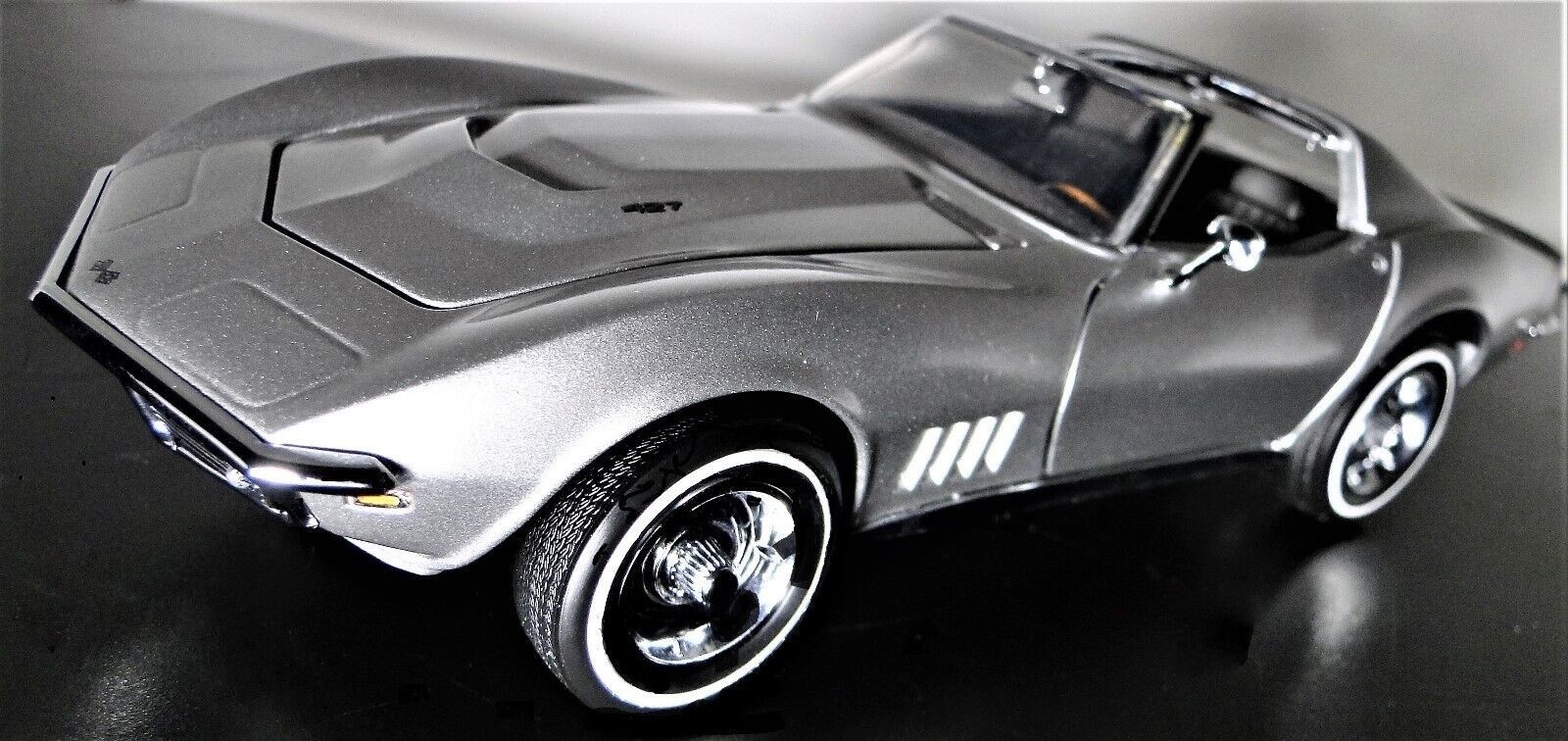 Corvette Chevrolet55Chevy57Stingray18Race12Car1 24Built Metal Body1969Model1963