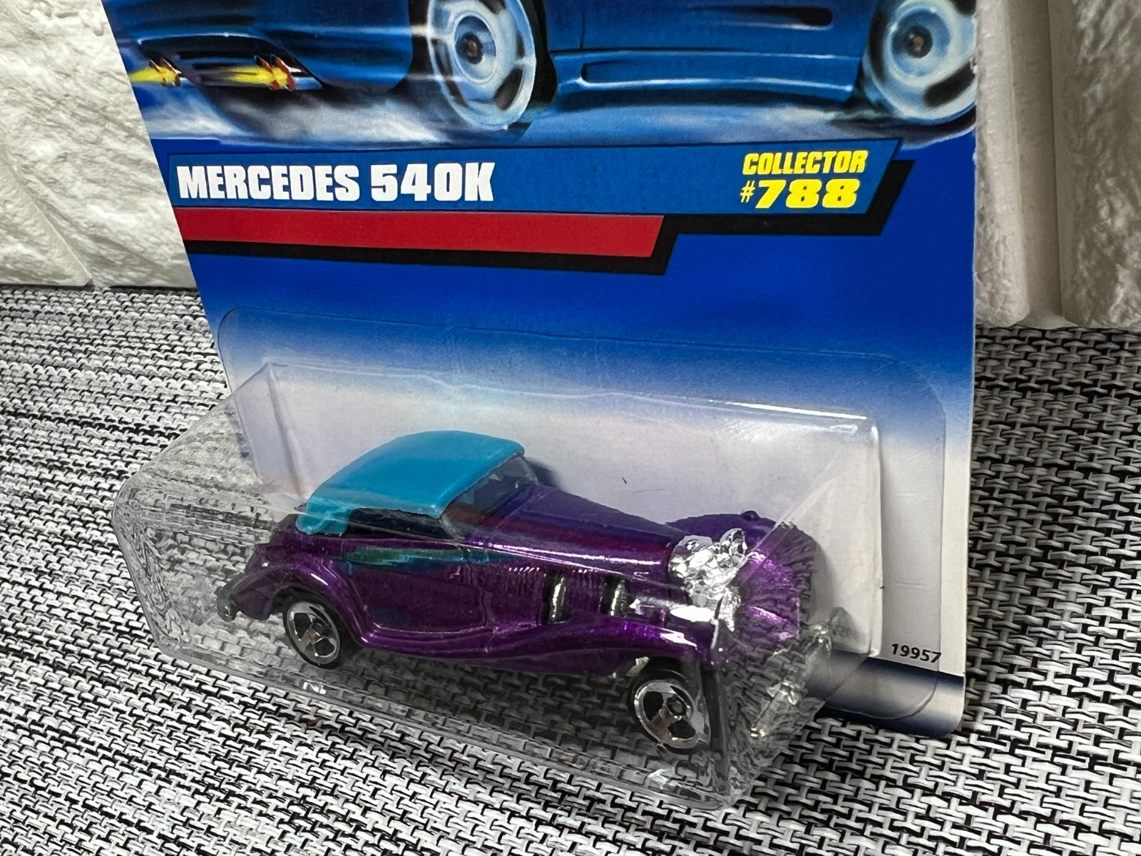 Hot Wheels Mercedes 540K Collector #788 Purple