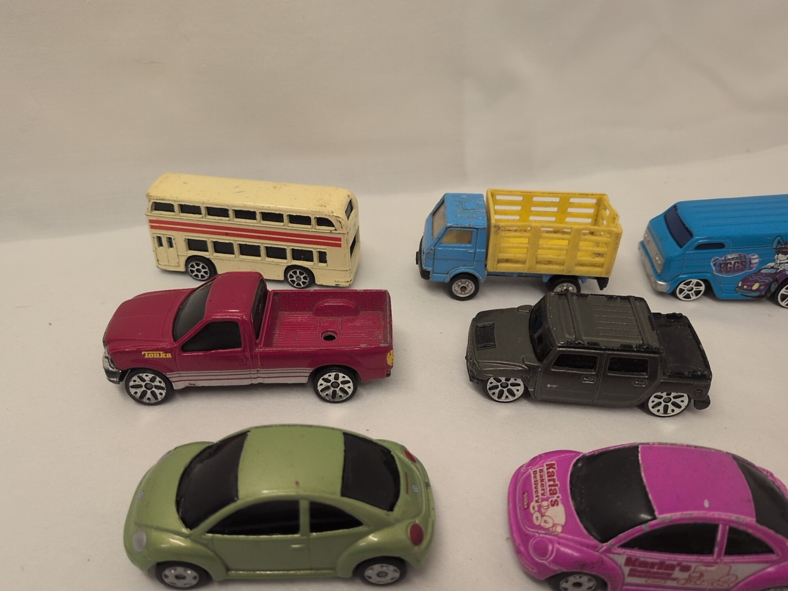 Maisto 1/64 Diecast Lot of 13 Loose Cars Various Years and Models See Photos
