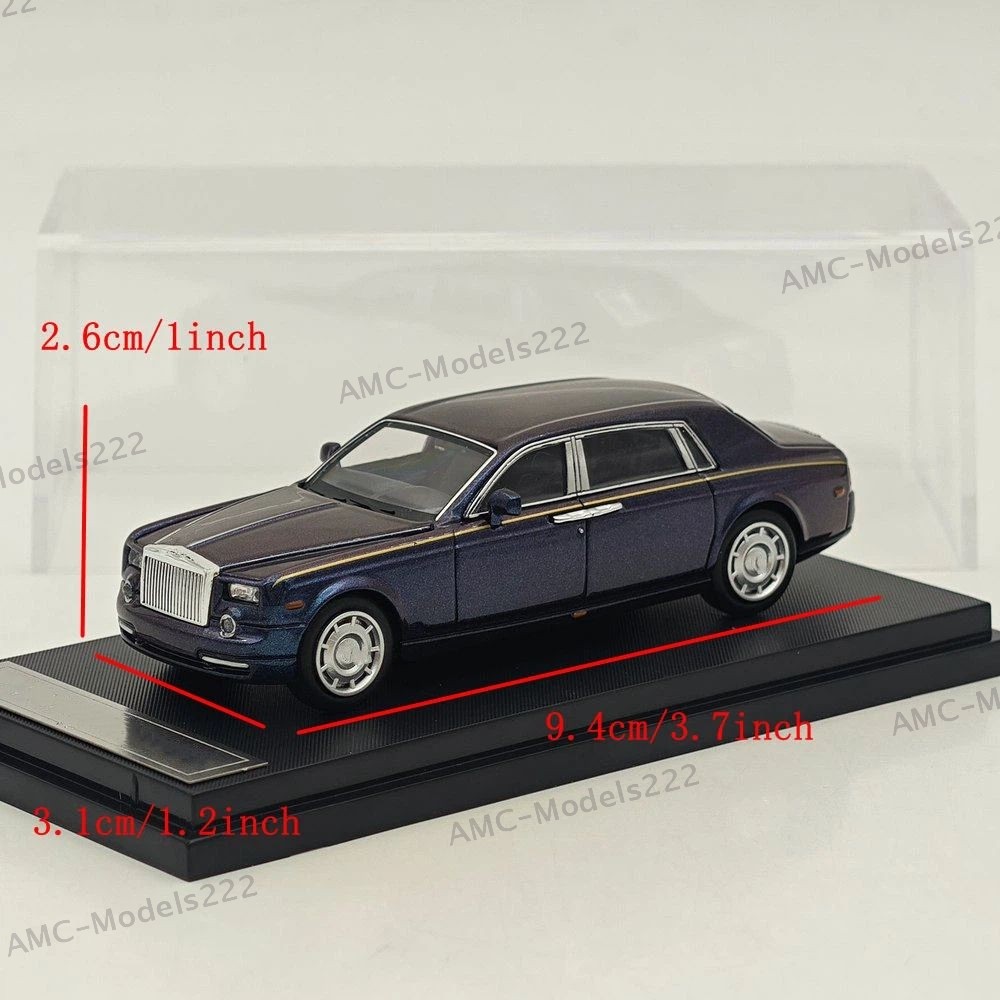 SW 1:64 Phantom VII 7 Luxury Sedan Sports Model Diecast Metal Car Limited