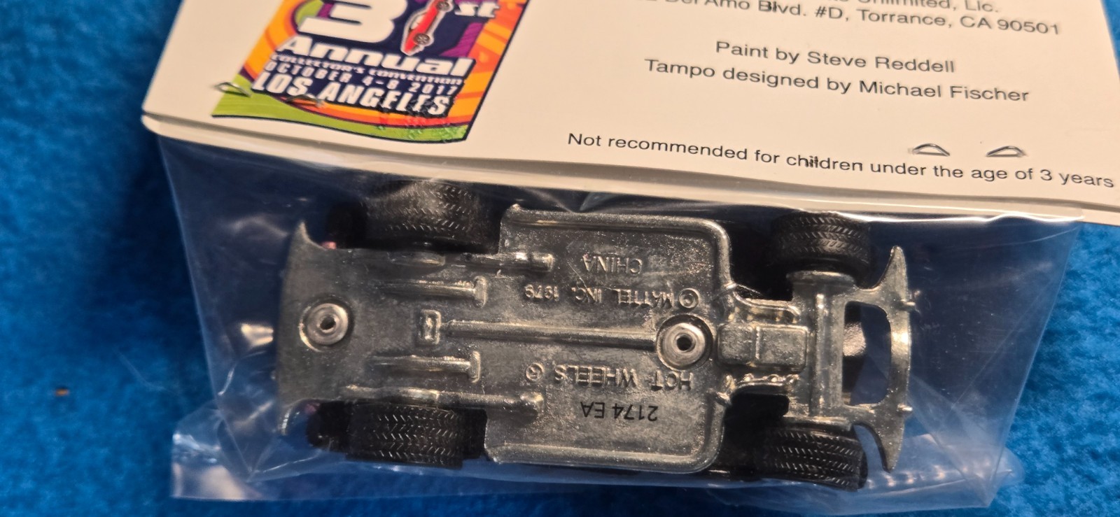 HOT WHEELS 31ST COLLECTORS CONVETION LOS ANGELES ALTON TAKEYASU 3 WINDOW 34 FORD