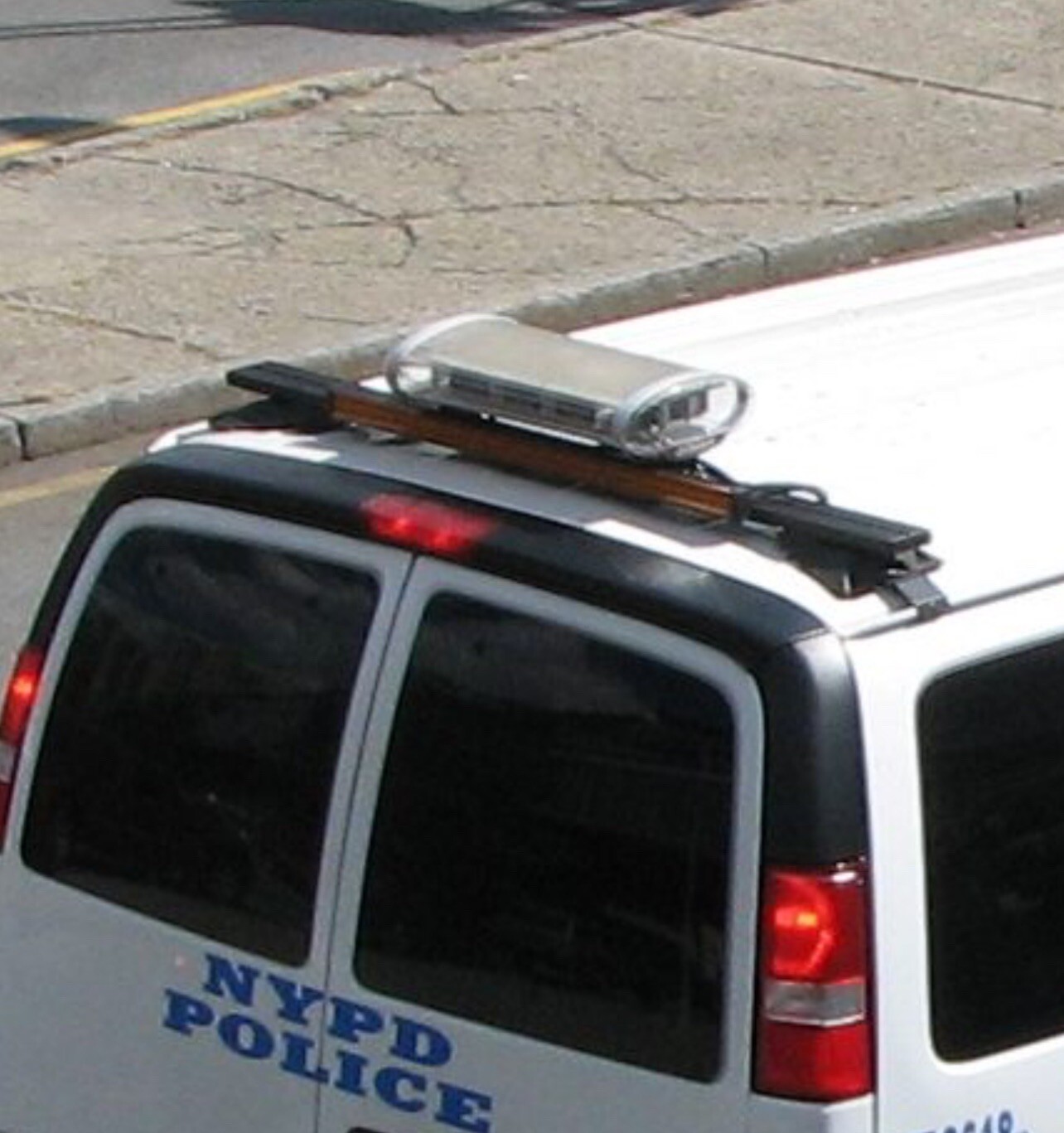 1/64 Jetsolaris Lightbar For NYPD Chevy Express Van New York Police Fire Sheriff