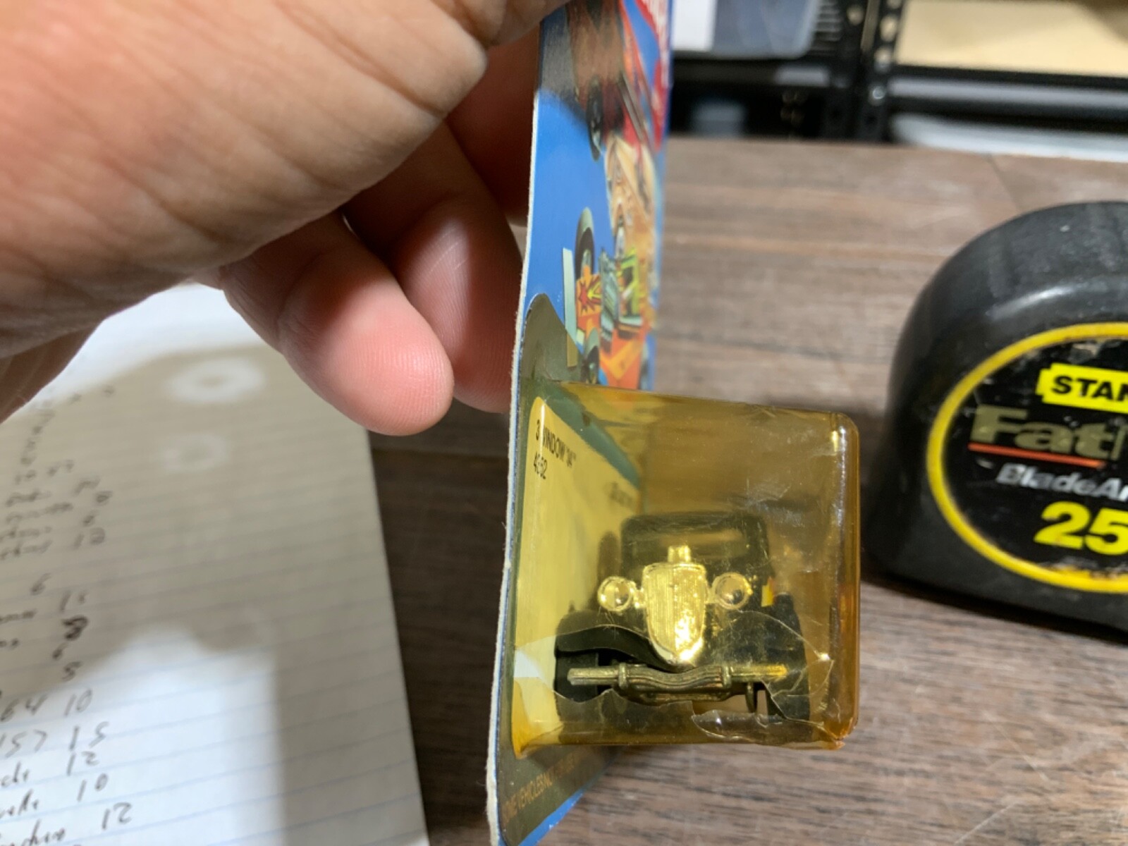HOT WHEELS 3 WINDOW ’34 4352