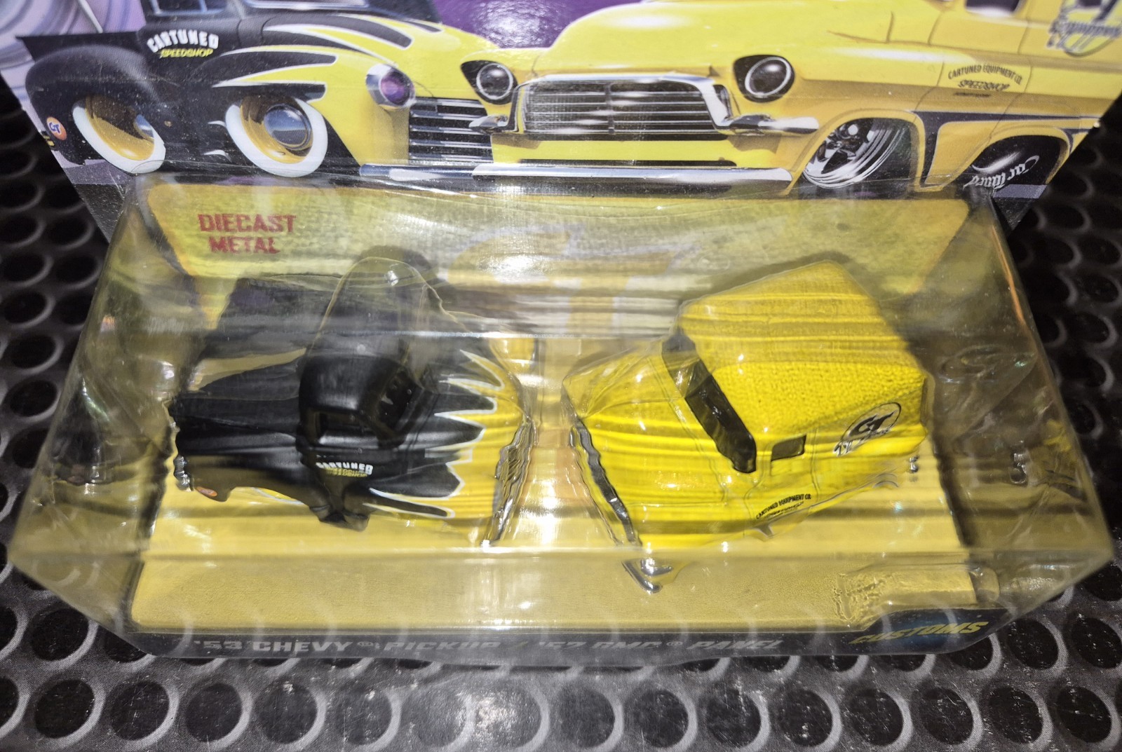 2 Pack: Car Tuned Speedshop: Customs – ’53 CHEVY PICKUP & ’57 GMC PANEL Series 3