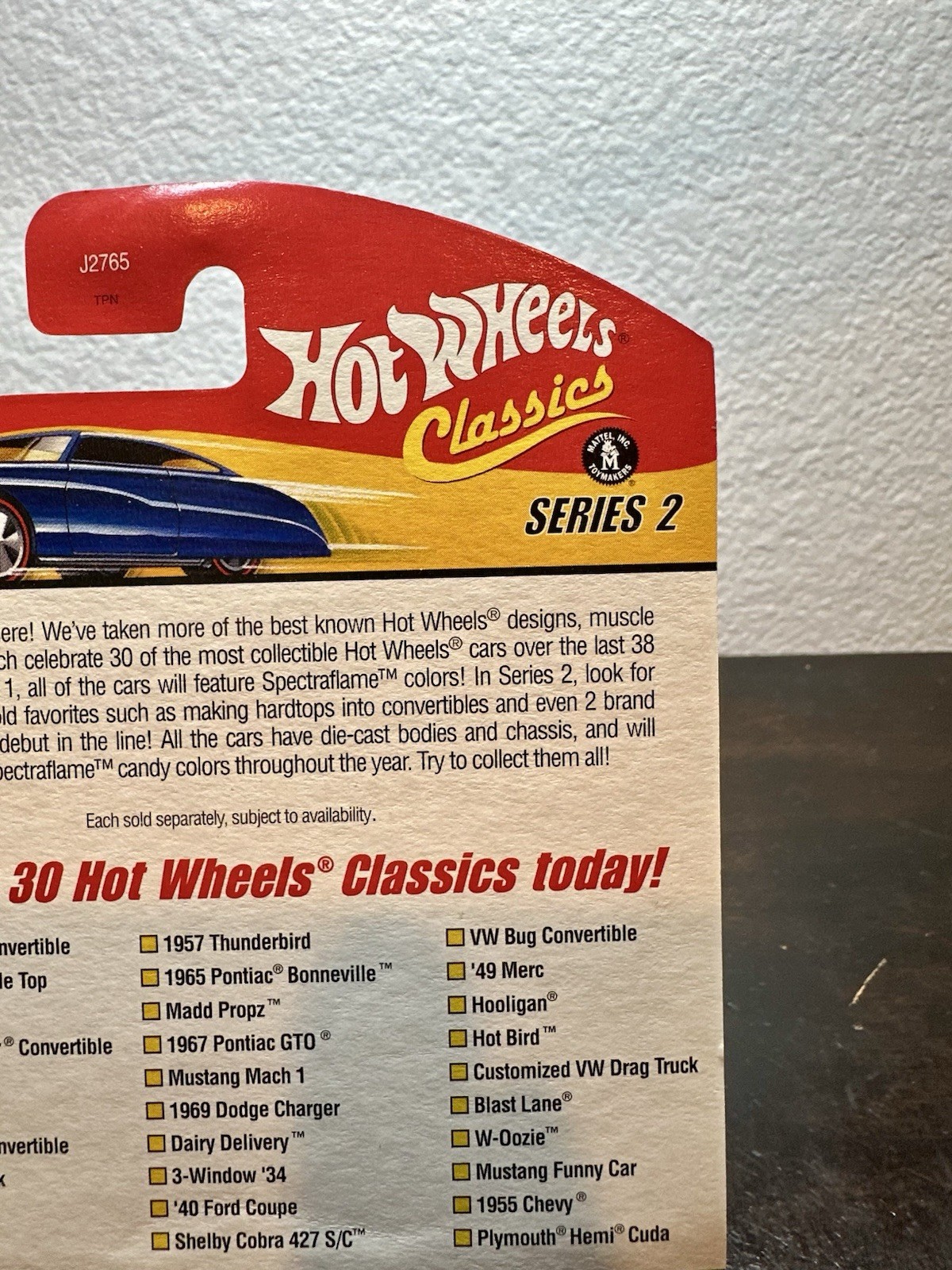 Hot Wheels Classics Series 2 Ford GT-40 Antifreeze