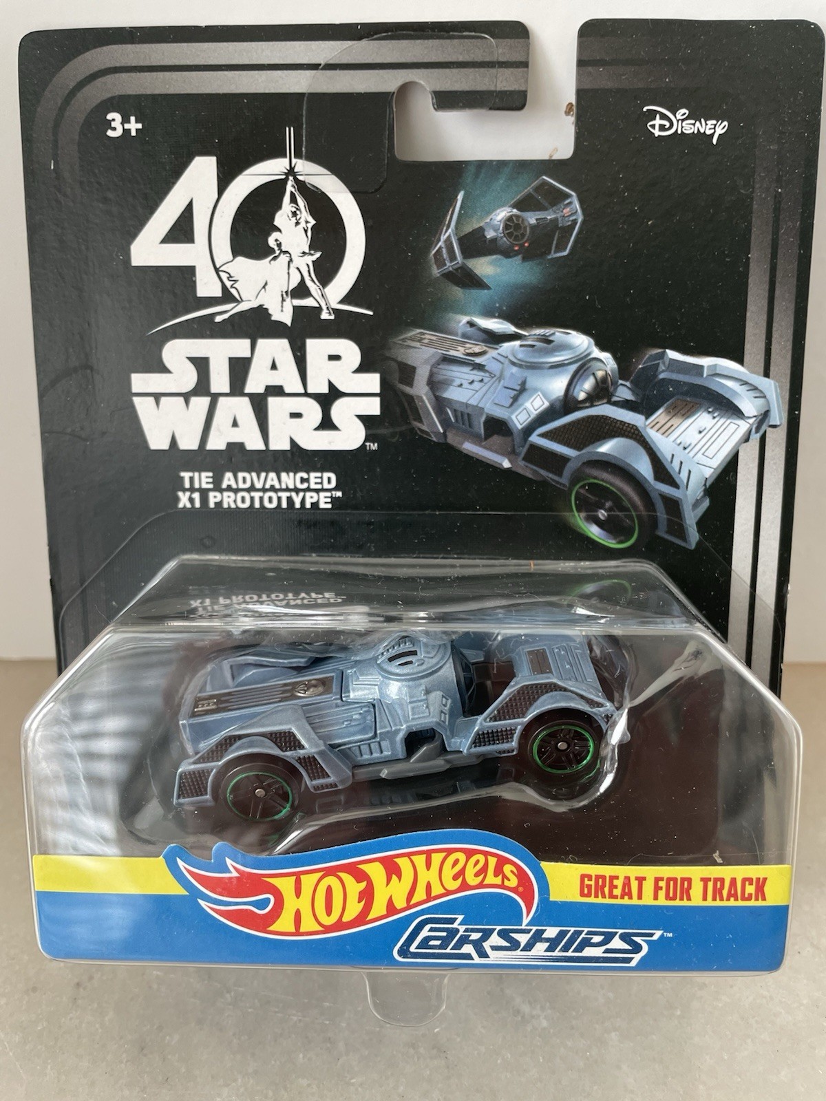 Hot Wheels Star Wars 40 Anniversary Carships Set of 3 Disney Brand New