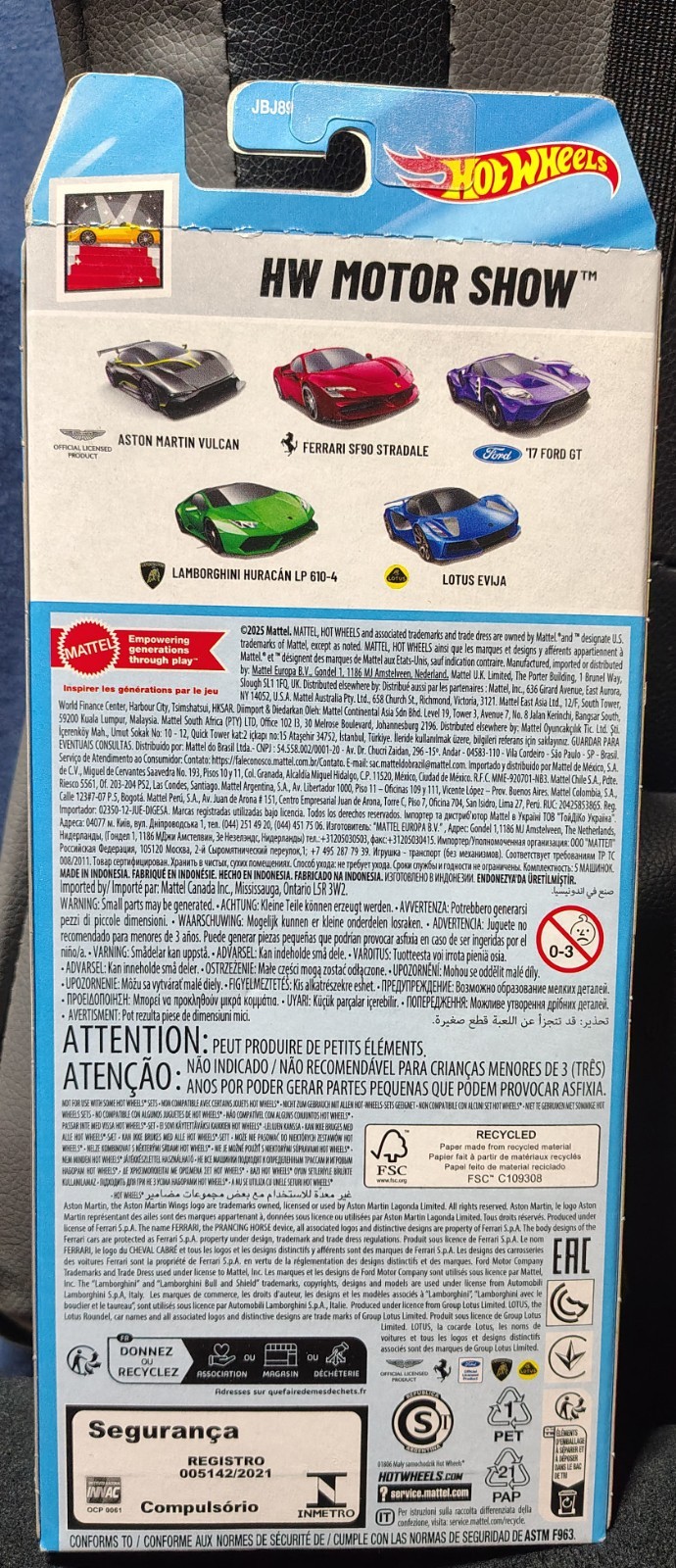 BNiB 2026 Hot Wheel 2 5-Packs HW Motor Show & Formula 1 & 1 World Race 3-pack 💥