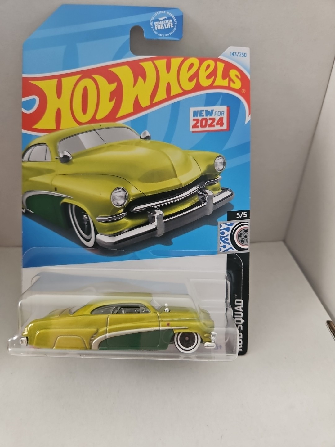 HOT WHEELS Hirohata Merc ’51 Mercury Eight Club HW Rod Squad HRY69 2024 #5/5