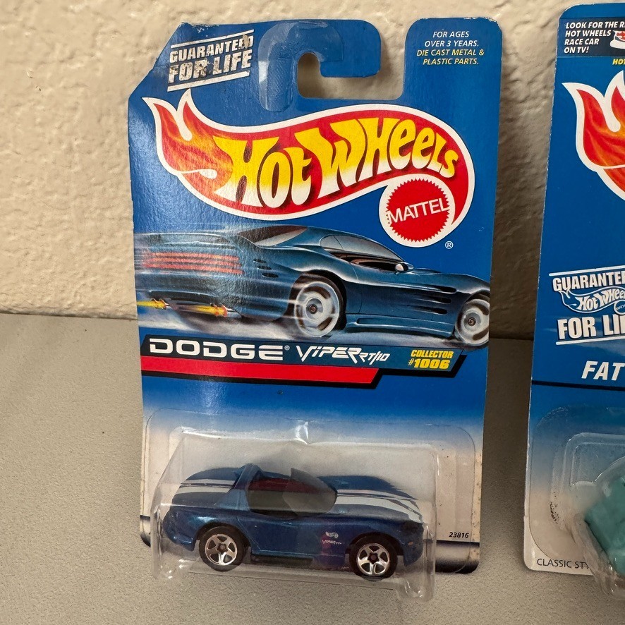 Hot Wheels Mainline 90’s & 00’s NIP 12 Lot Vintage Collectible Cars Variety Pack