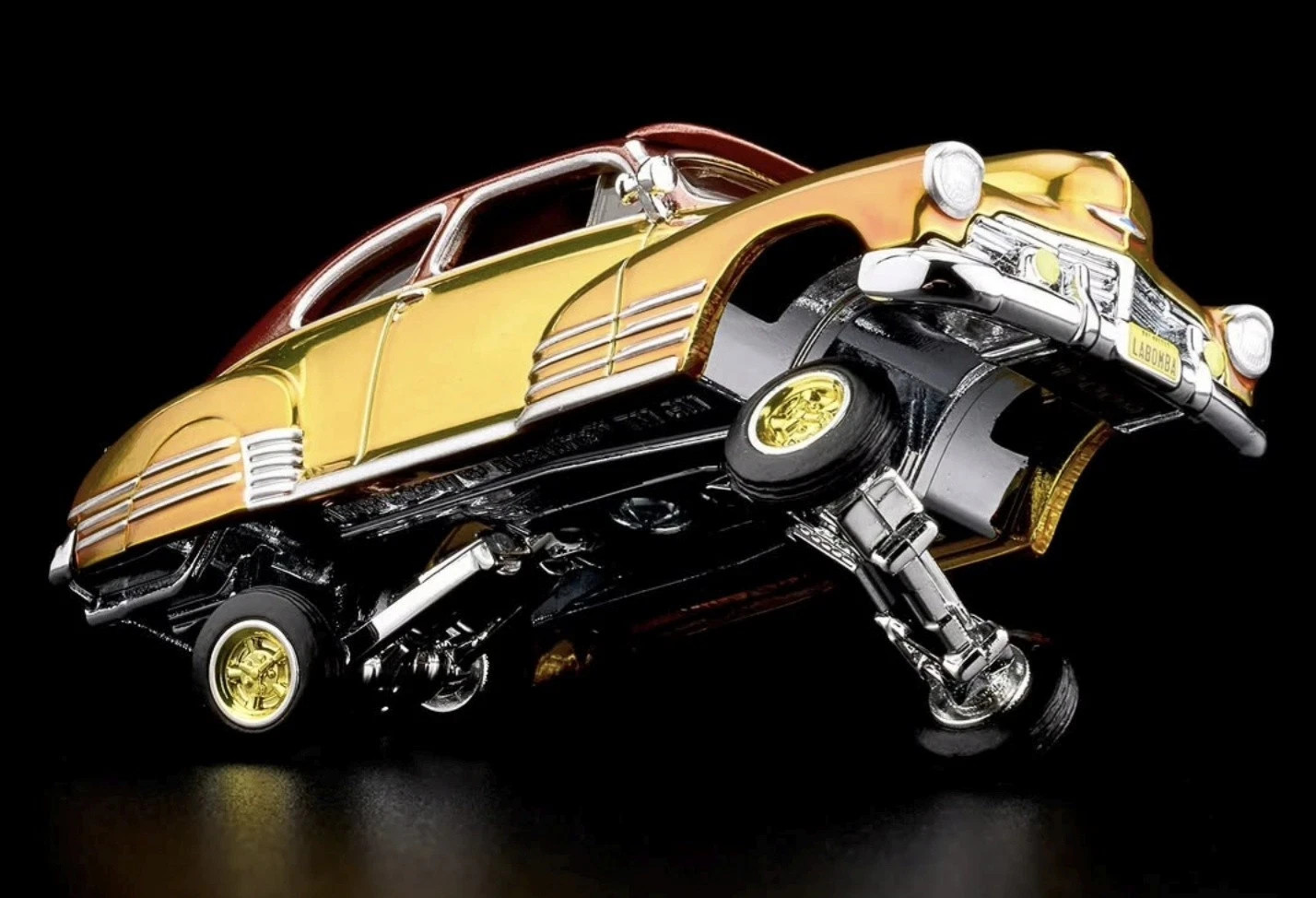 Hot Wheels RLC 1948 Chevy Fleetline Lowrider Bronze In hand