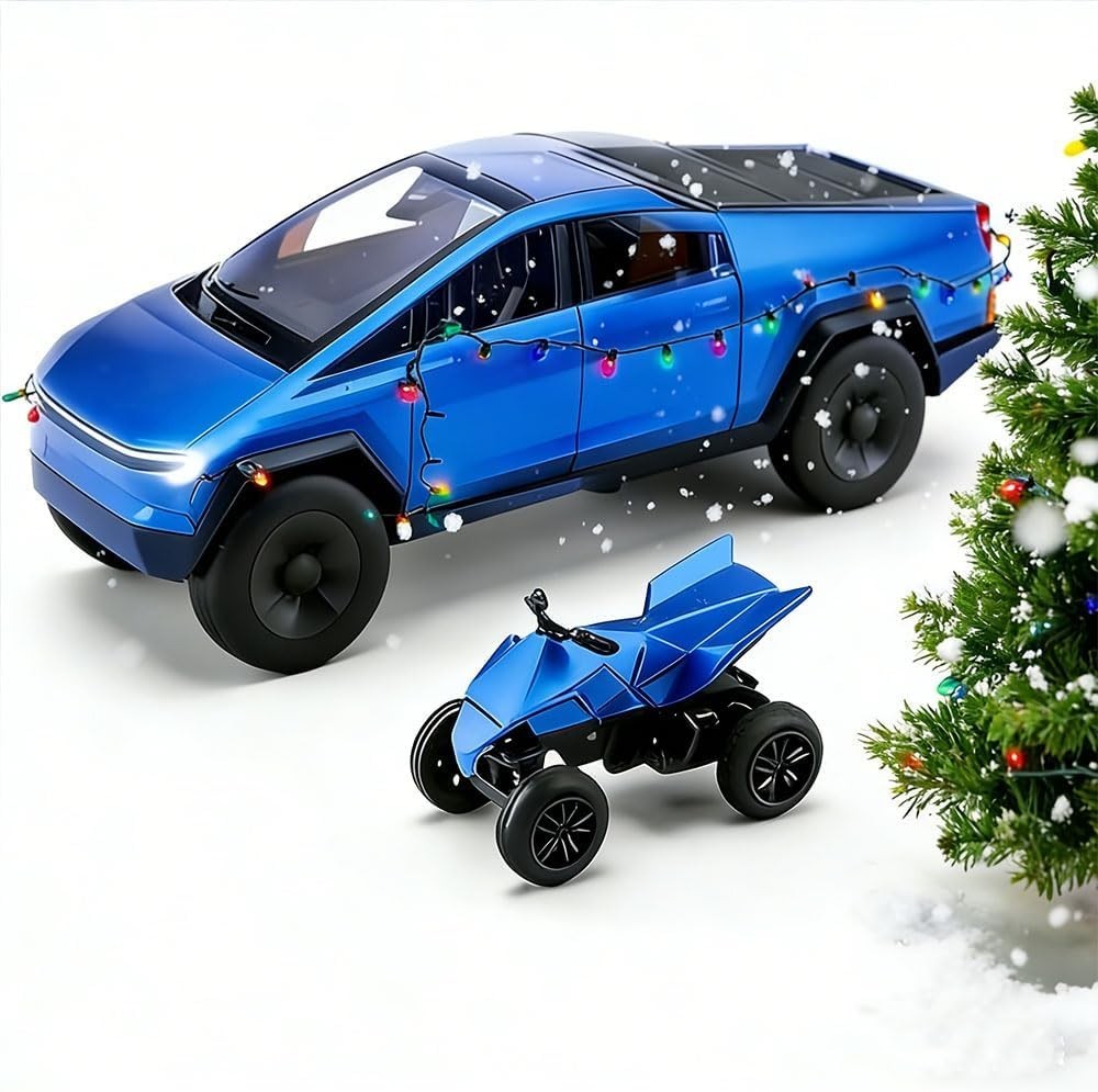 Pull Back Toy Truck with Sound and Light Effects