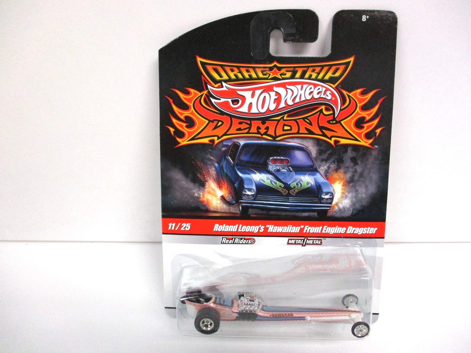 HOT WHEELS – DRAG STRIP DEMONS -ROLAND LEONG HAWAIIAN FRONT ENGINE DRAGSTER