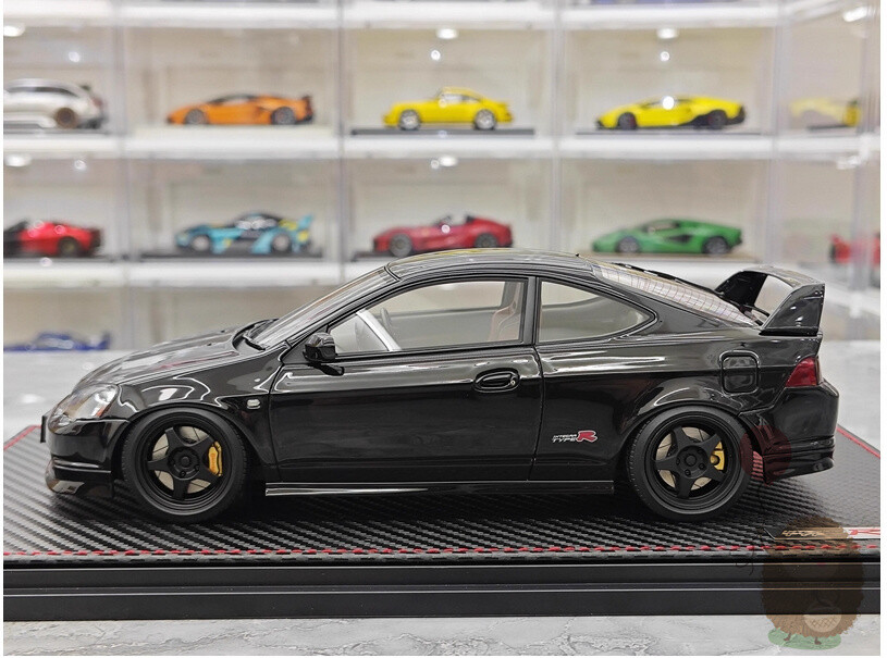 IG 1/18 Honda civic DC5 TYPE R Honda INTEGRA JDM Resin Car Model Diecast Gifts