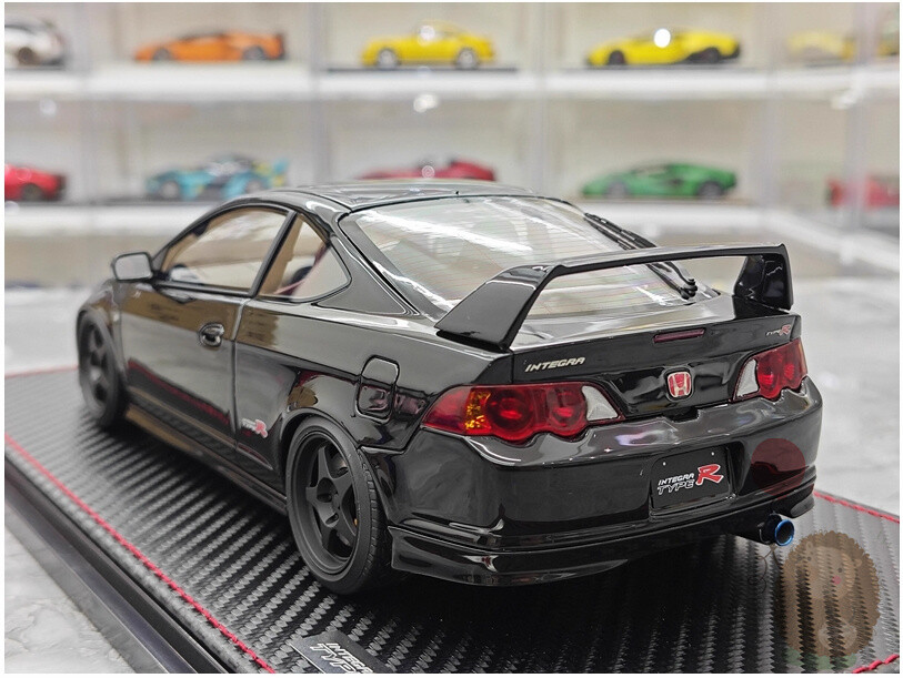 IG 1/18 Honda civic DC5 TYPE R Honda INTEGRA JDM Resin Car Model Diecast Gifts
