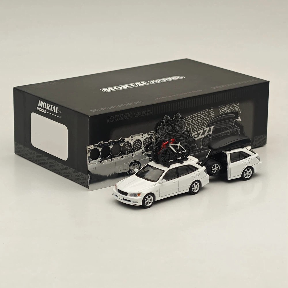Mortal Masterpiece 1:64 Altezza Gita IS200 Trailer Set Diecast Collectible Gift