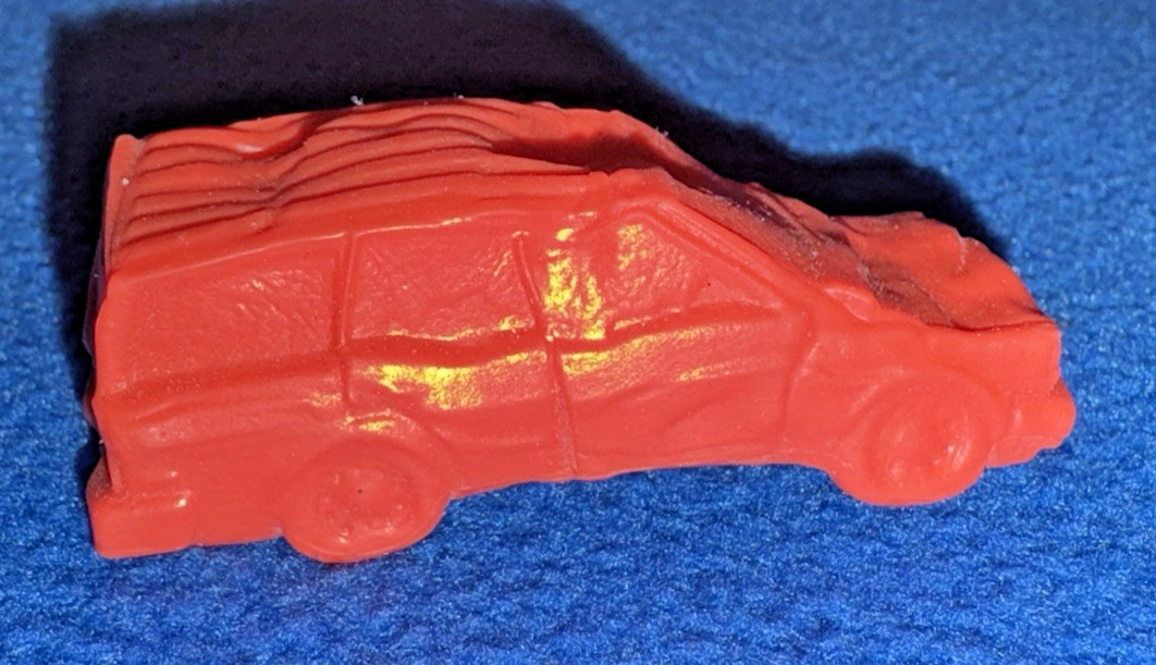 Hot Wheels Monster Jam Crash & Carry Arena Rubber Plastic Crushed Mini Van 2016