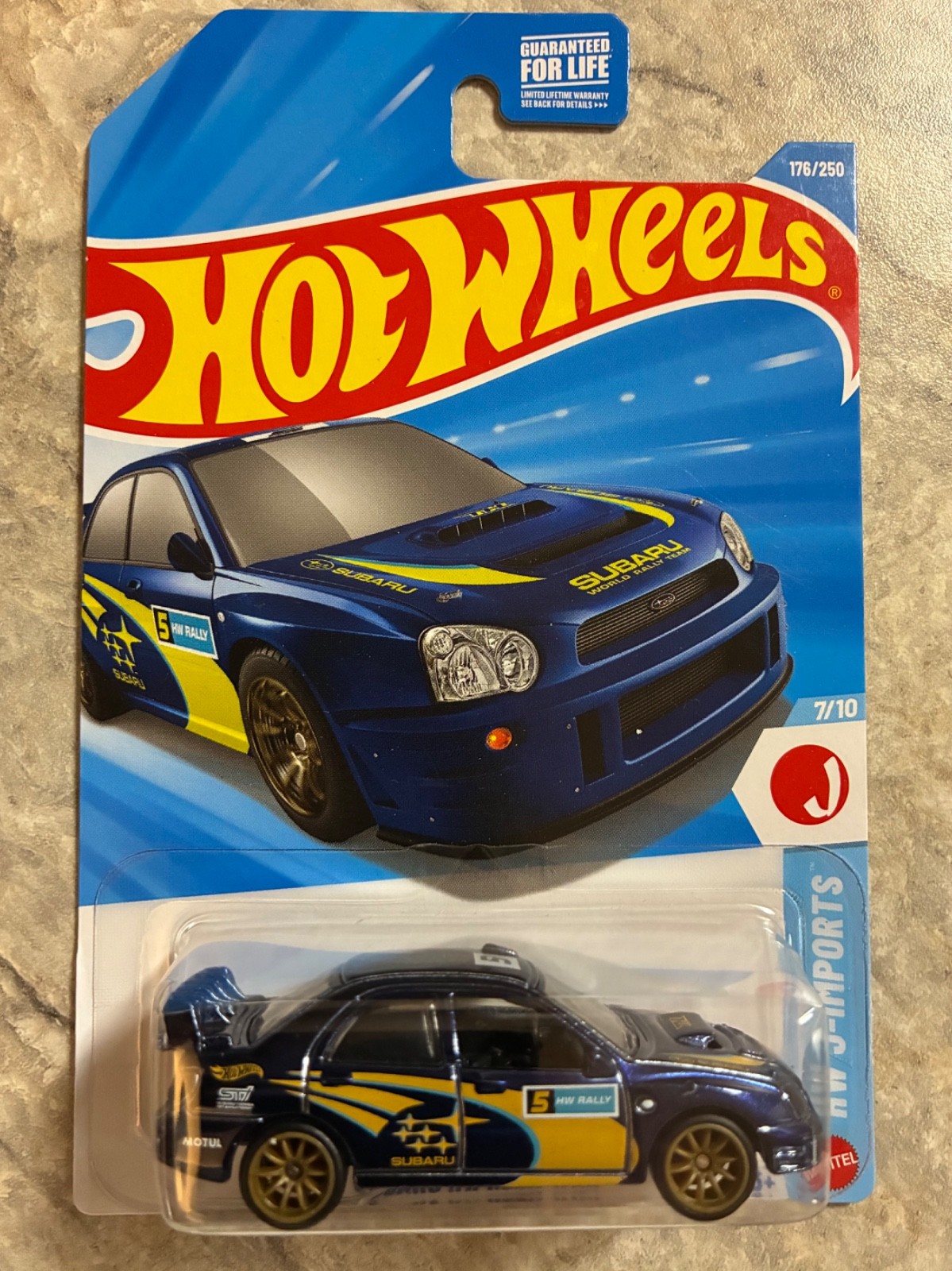 Hot Wheels Subaru Impreza WRX 2026 Super Treasure Hunt STH J Case W/protector!
