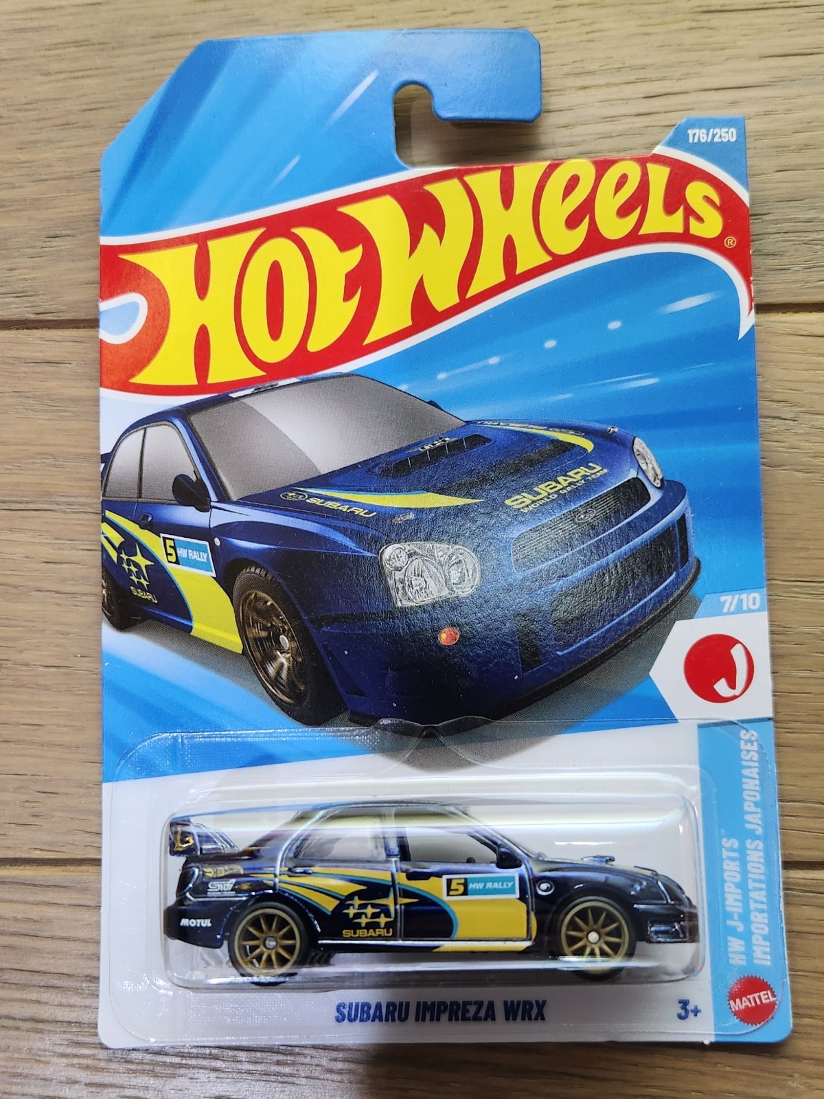 Hot Wheels Subaru Impreza WRX – STH 2026 J Case