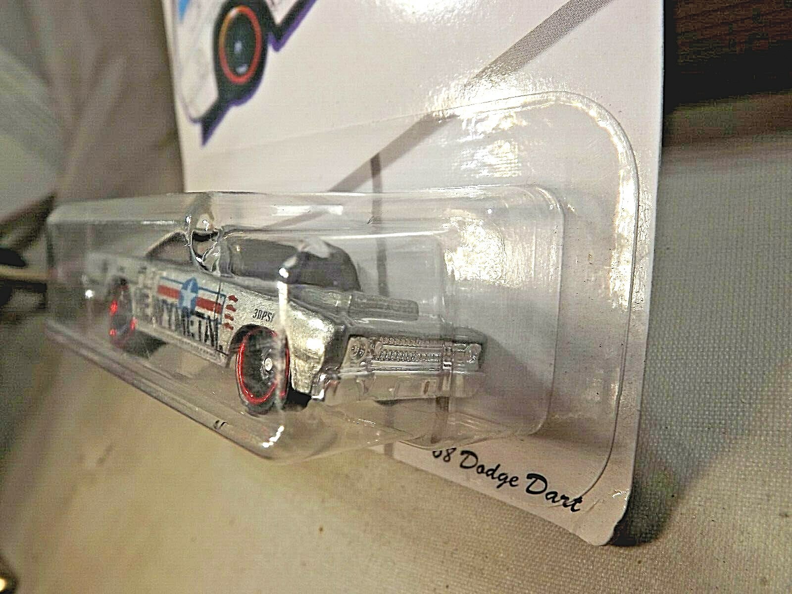 2019 Hot Wheels Larry Wood 50 Years Series 8/10 ’68 DODGE DART Silver w/BlackMC5