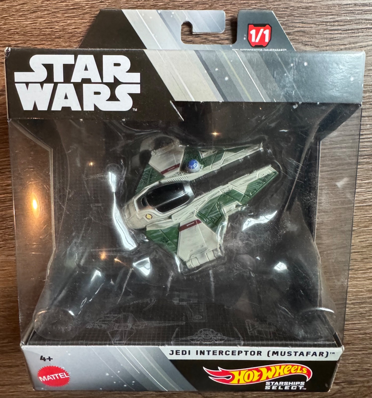 Hot Wheels Star Wars Starships Select Lot of 4 Brand New