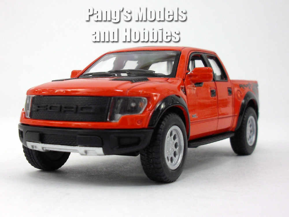 Ford F-150 SVT Raptor 1/46 Scale Diecast Metal Model by Kinsmart – RED SOLID