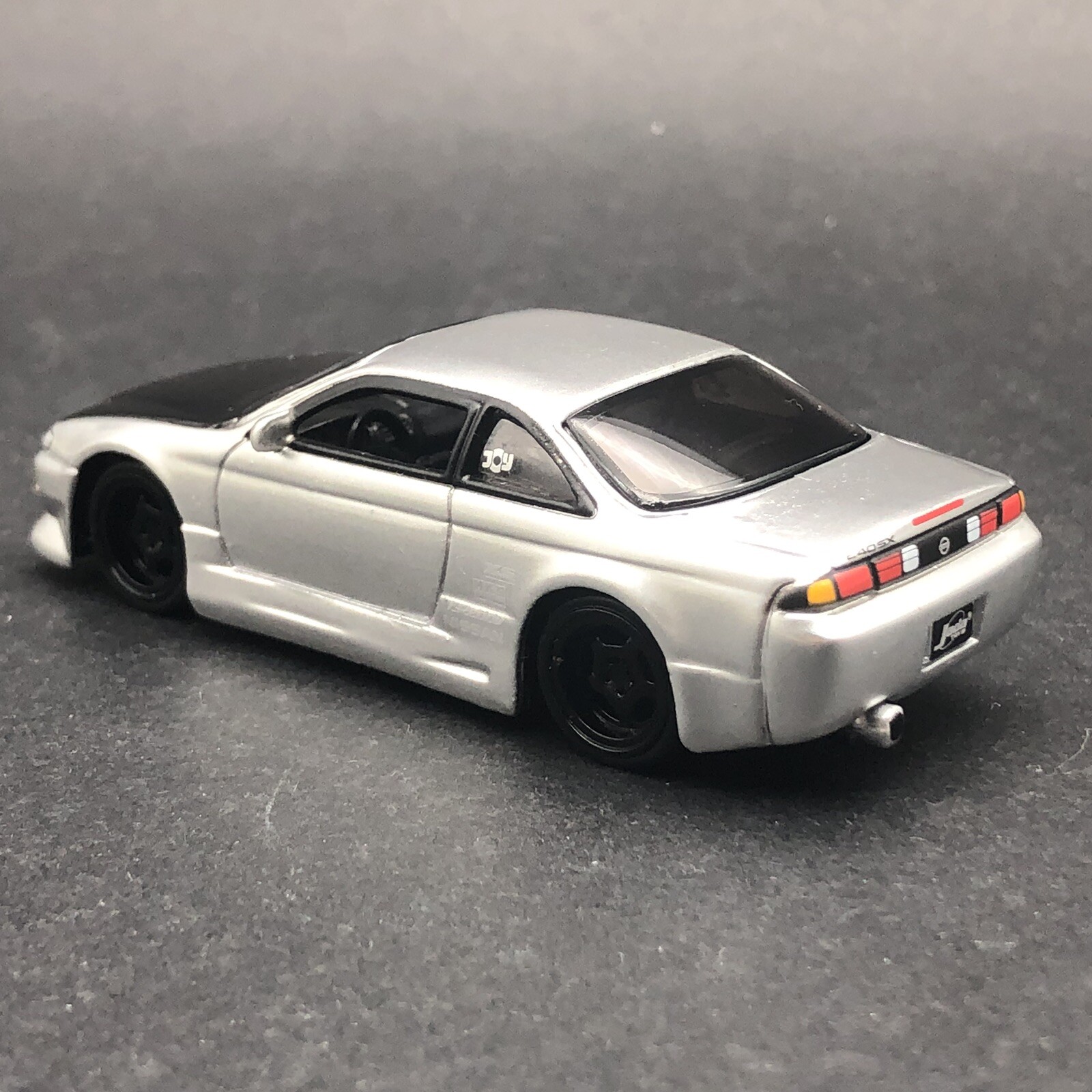Jada Dub City 1998 ’98 Nissan 240SX S-14 Car Silver Diecast 1/64 Rubber Tires