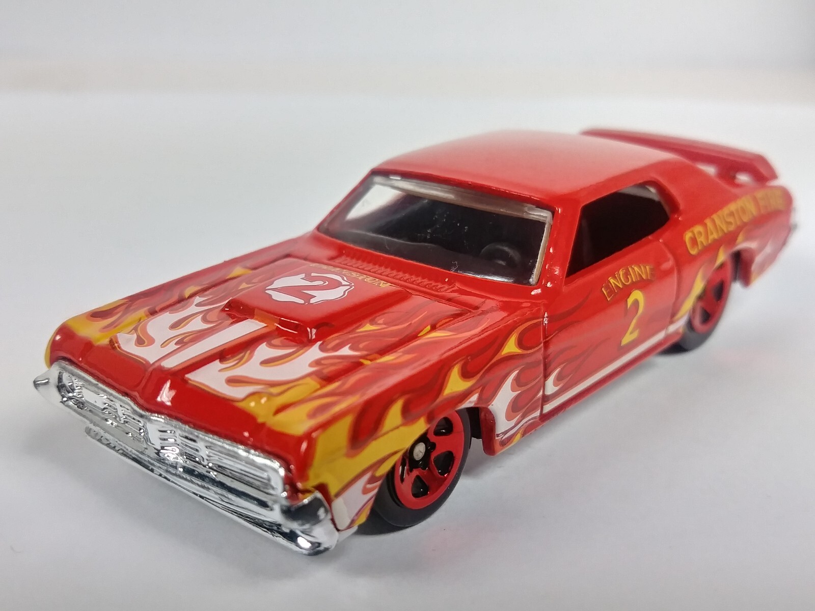 ’69 Mercury Cougar Eliminator 2012 Hot Wheels Main Street #168 Red 1:64 Loose