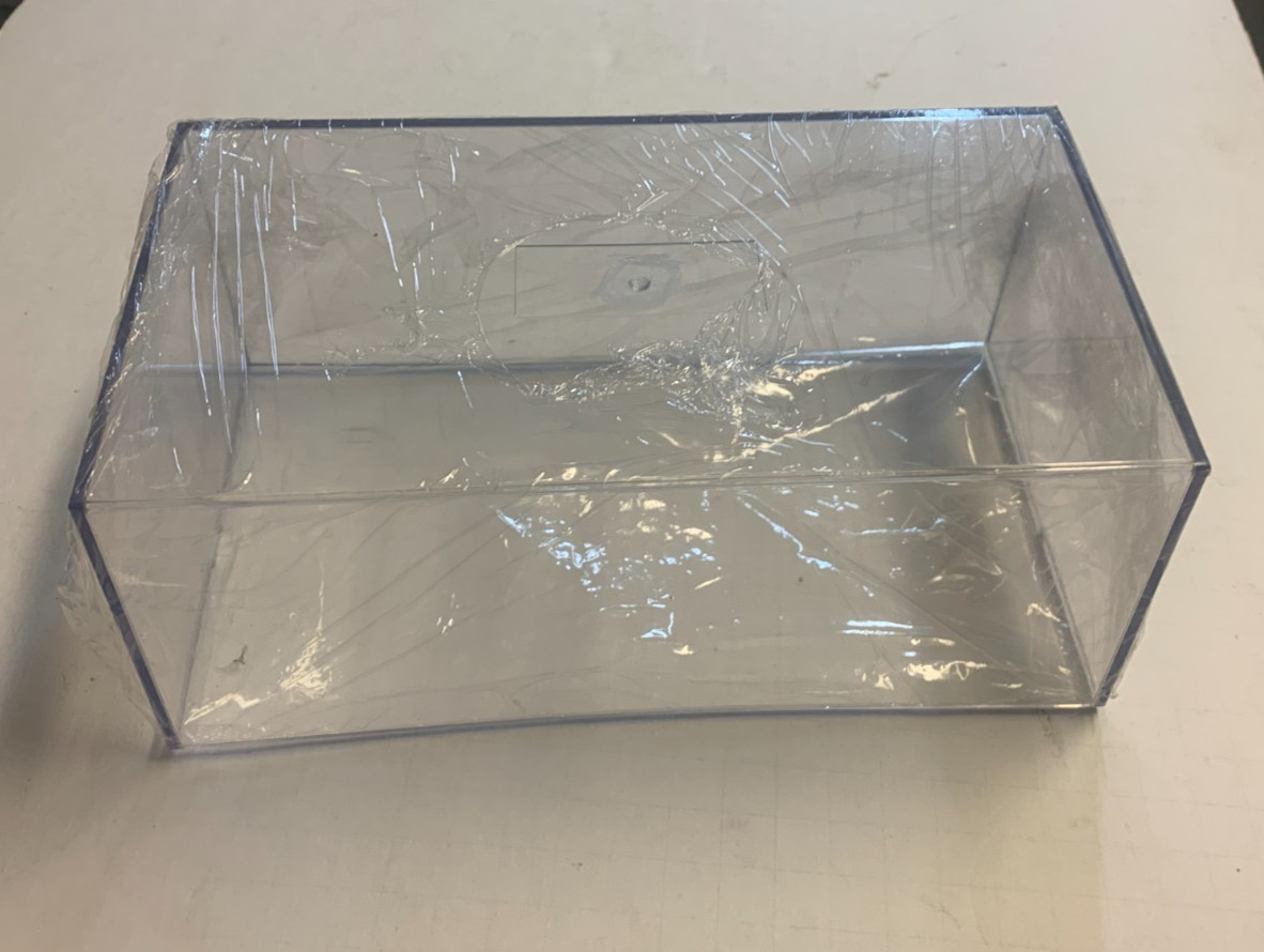 Clear Display Case Top Covers From 1/24 NASCAR Diecast Model Cars NOS 9″ x 5″