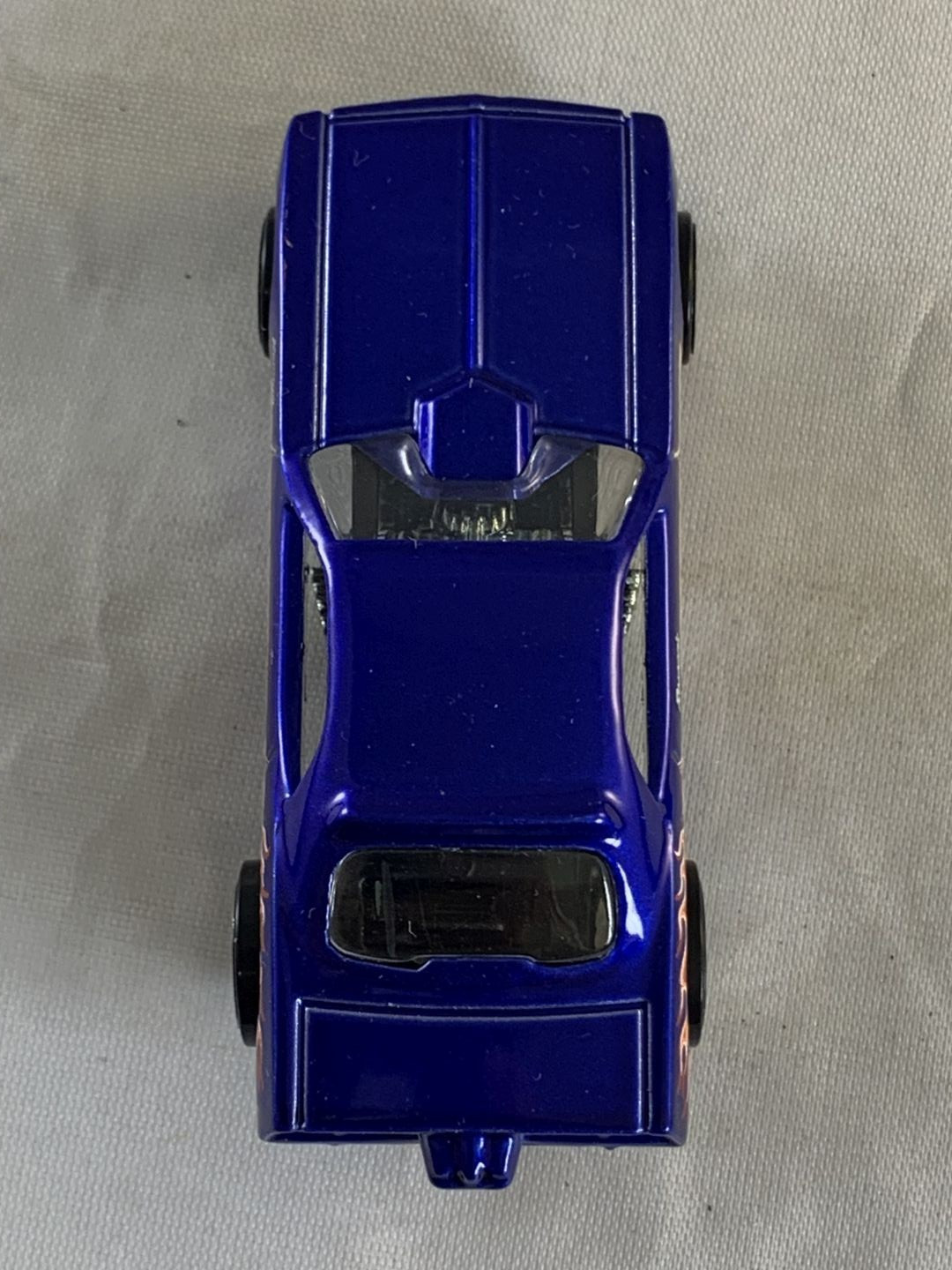 Hot Wheels Plymouth Barracuda Funny Car 2005 Mainline #183 Dark Blue Y5s