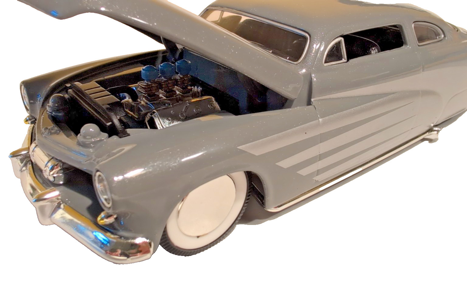1949 Mercury Custom Street Rod Die Cast Metal Collector Bank w Key SpecCast