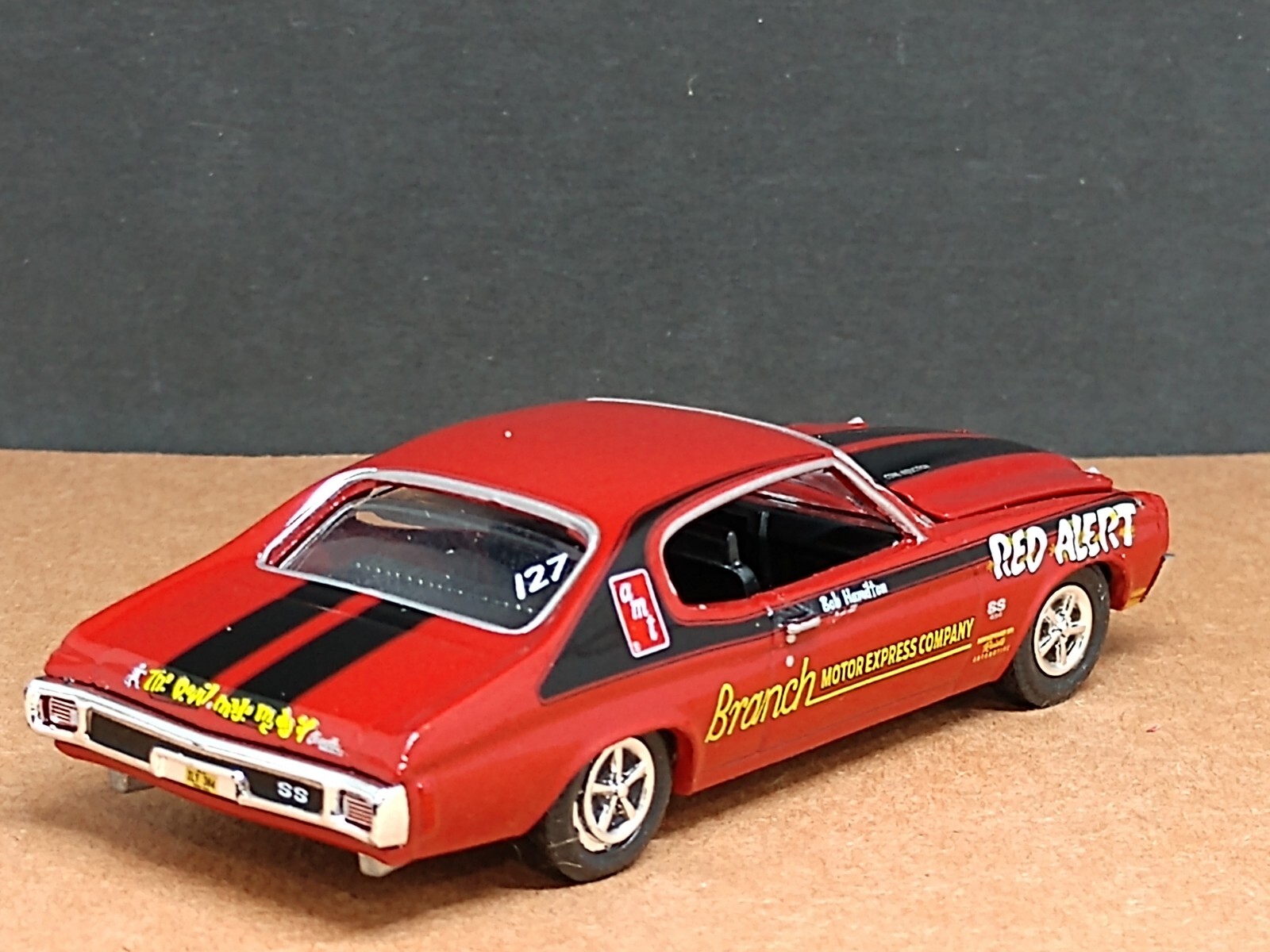 1970 CHEVROLET CHEVELLE SS 454 LIMITED EDITION AMT RED ALERT 1/64 SCALE NHRA
