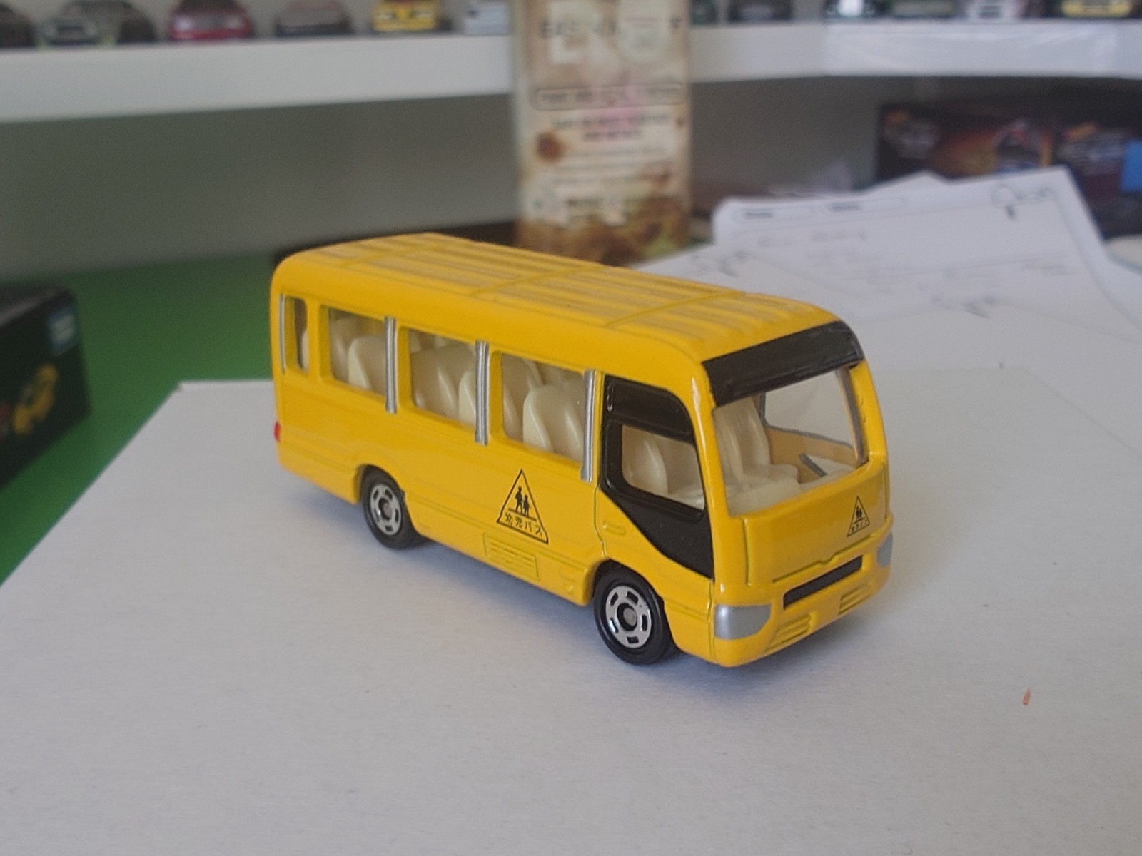 Tomica Tomy Toyota Coaster Bus Kindergarten No. 49 Brand New Never Played Mint
